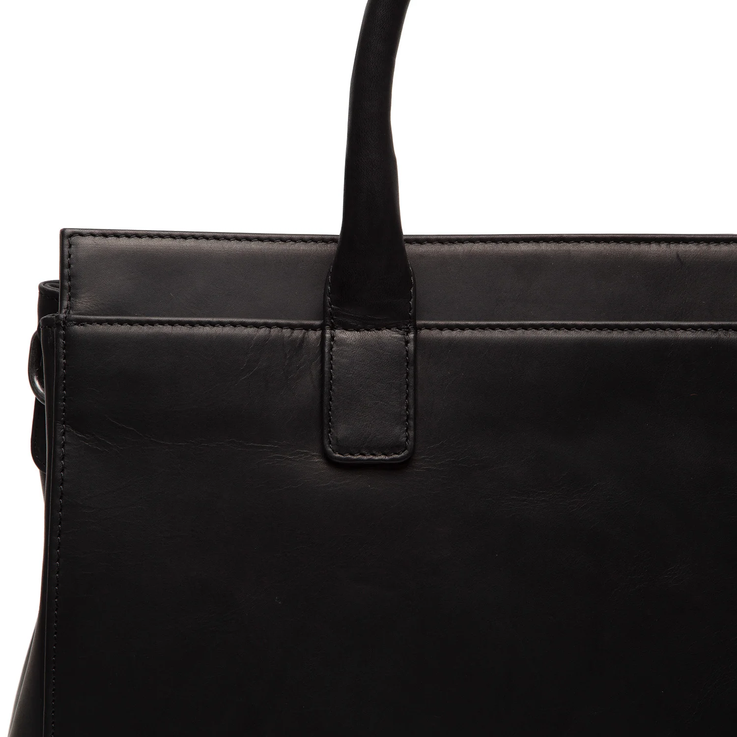 Leather Shoulder Bag Black Rivera - Image 4