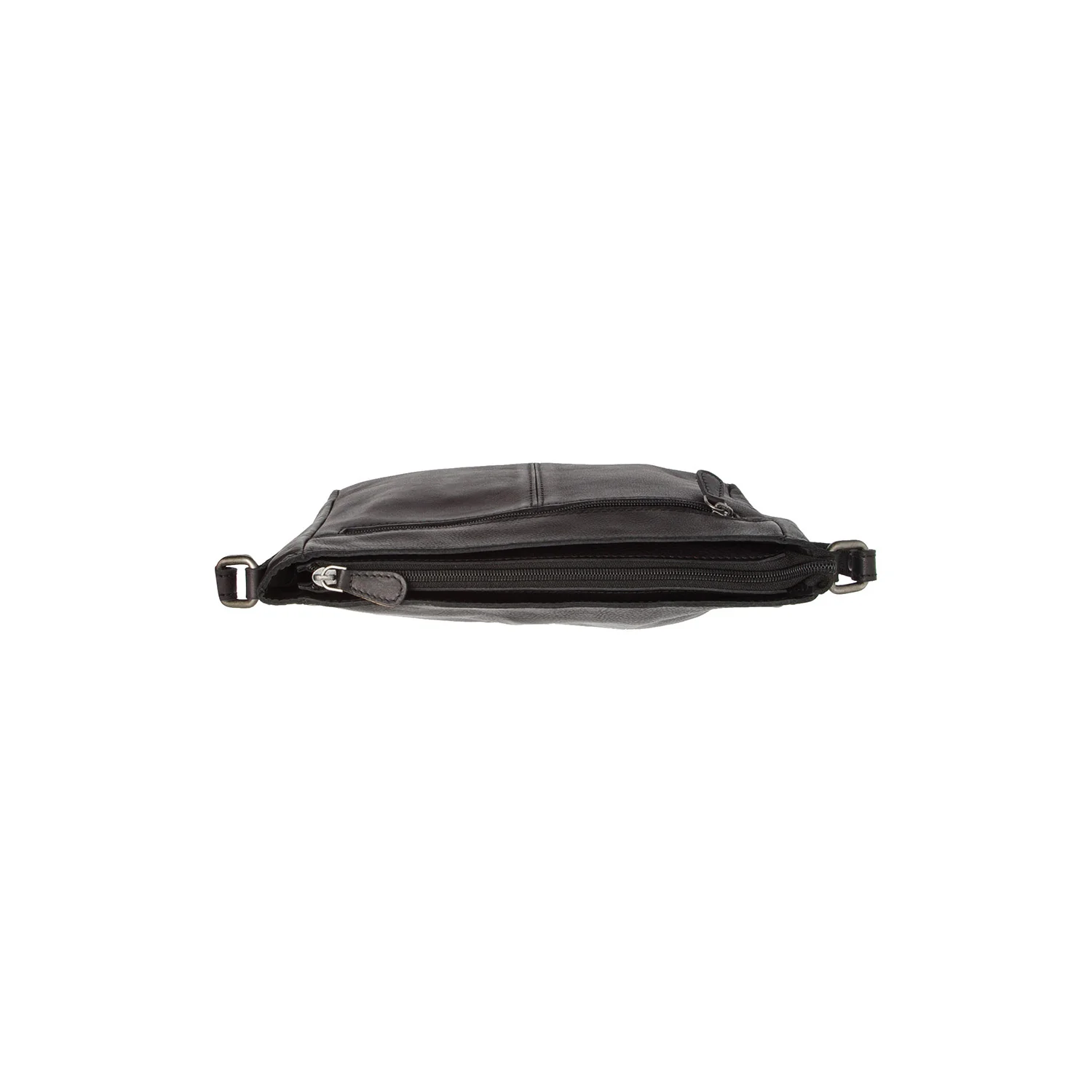 Leather Shoulder Bag Black Weimar - Image 4
