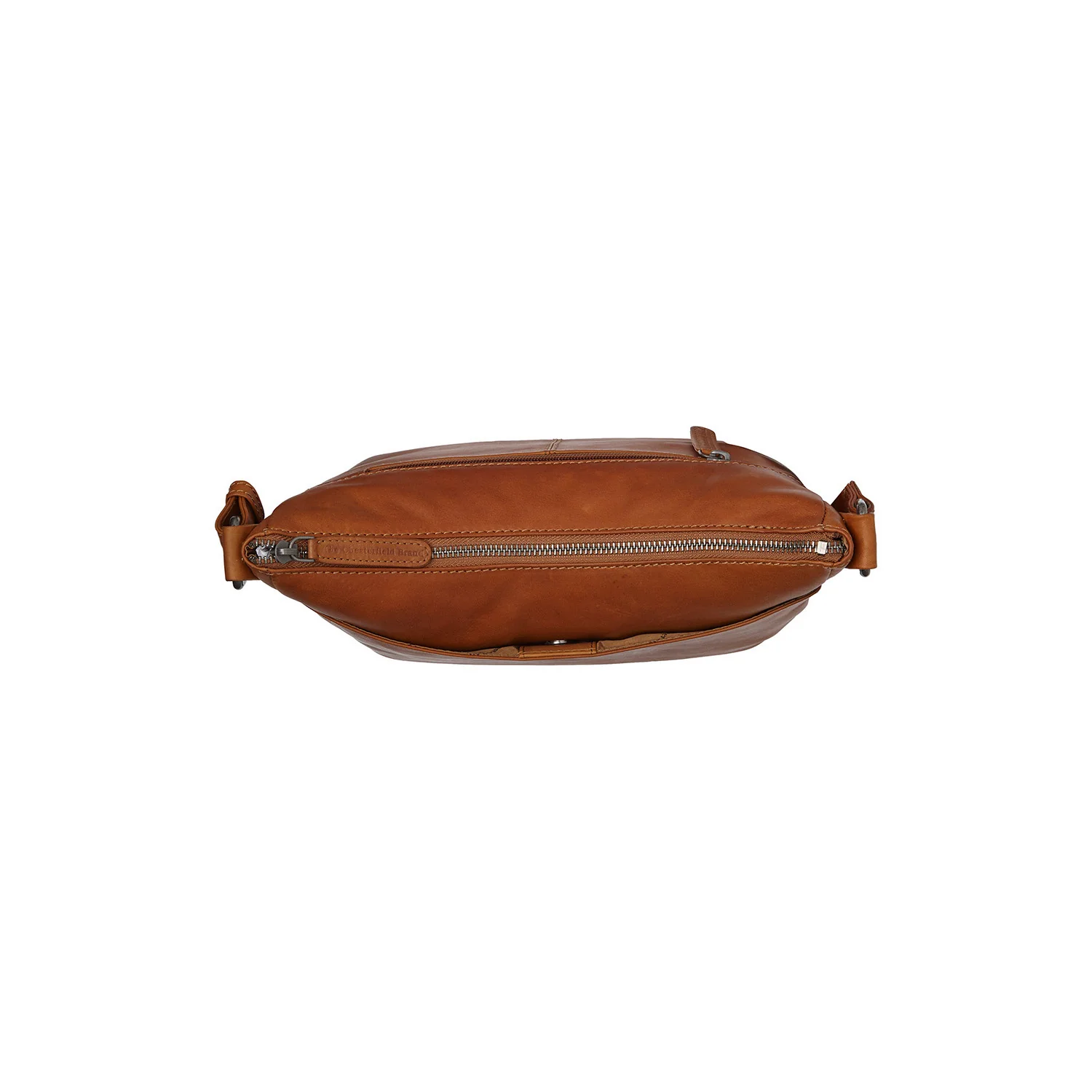 Leather Shoulder Bag Cognac Henderson - Image 5