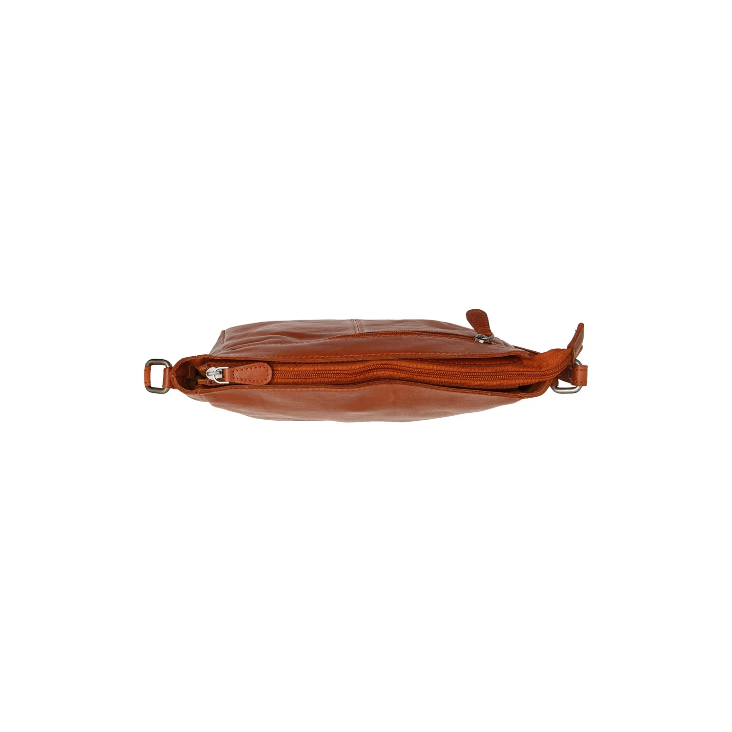 Leather Shoulder Bag Cognac Weimar - Image 4