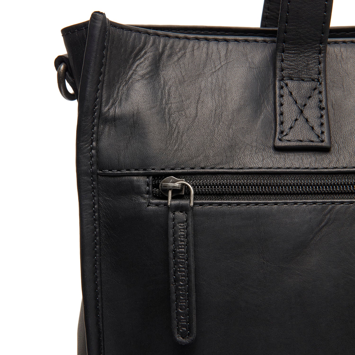 Leather Shopper Black Adana - Image 3