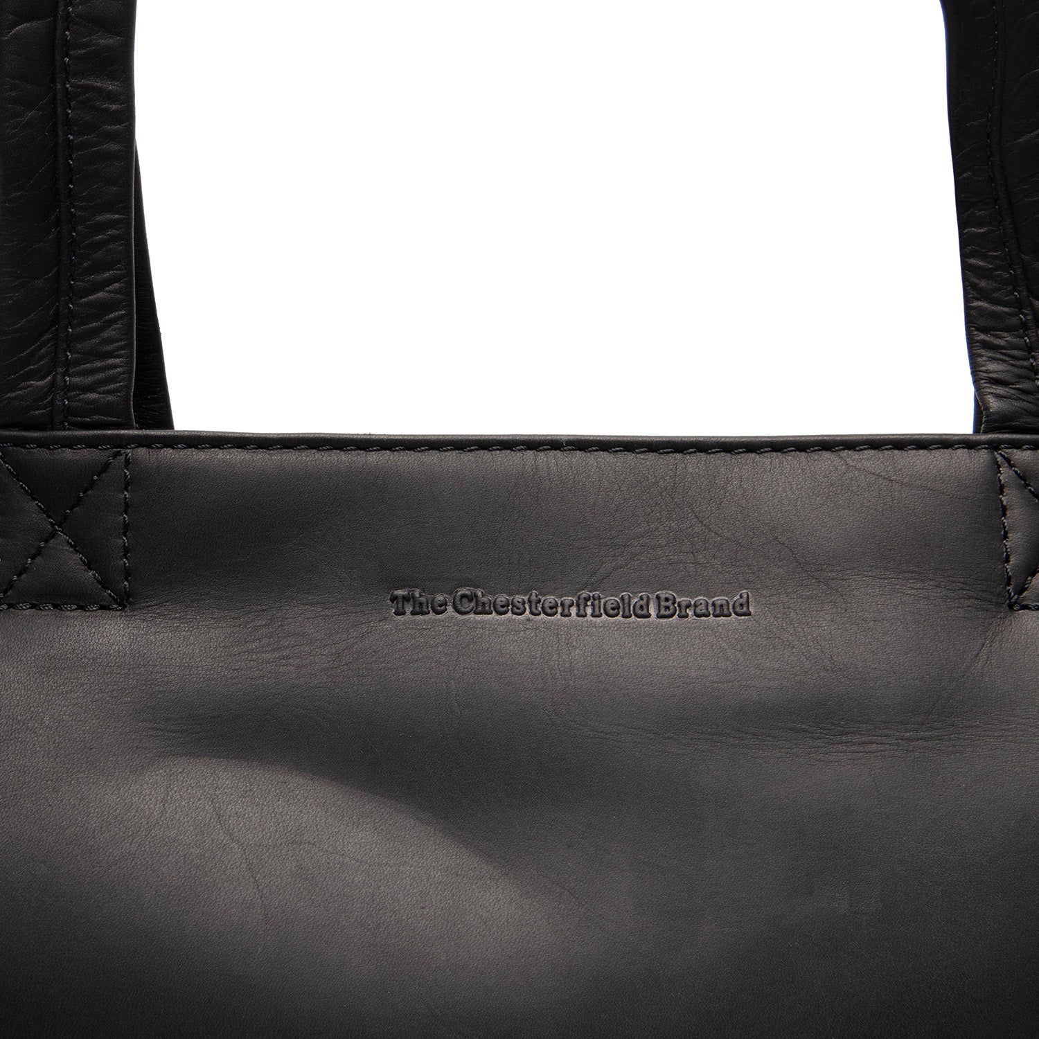 Leather Shopper Black Alveron - Image 2