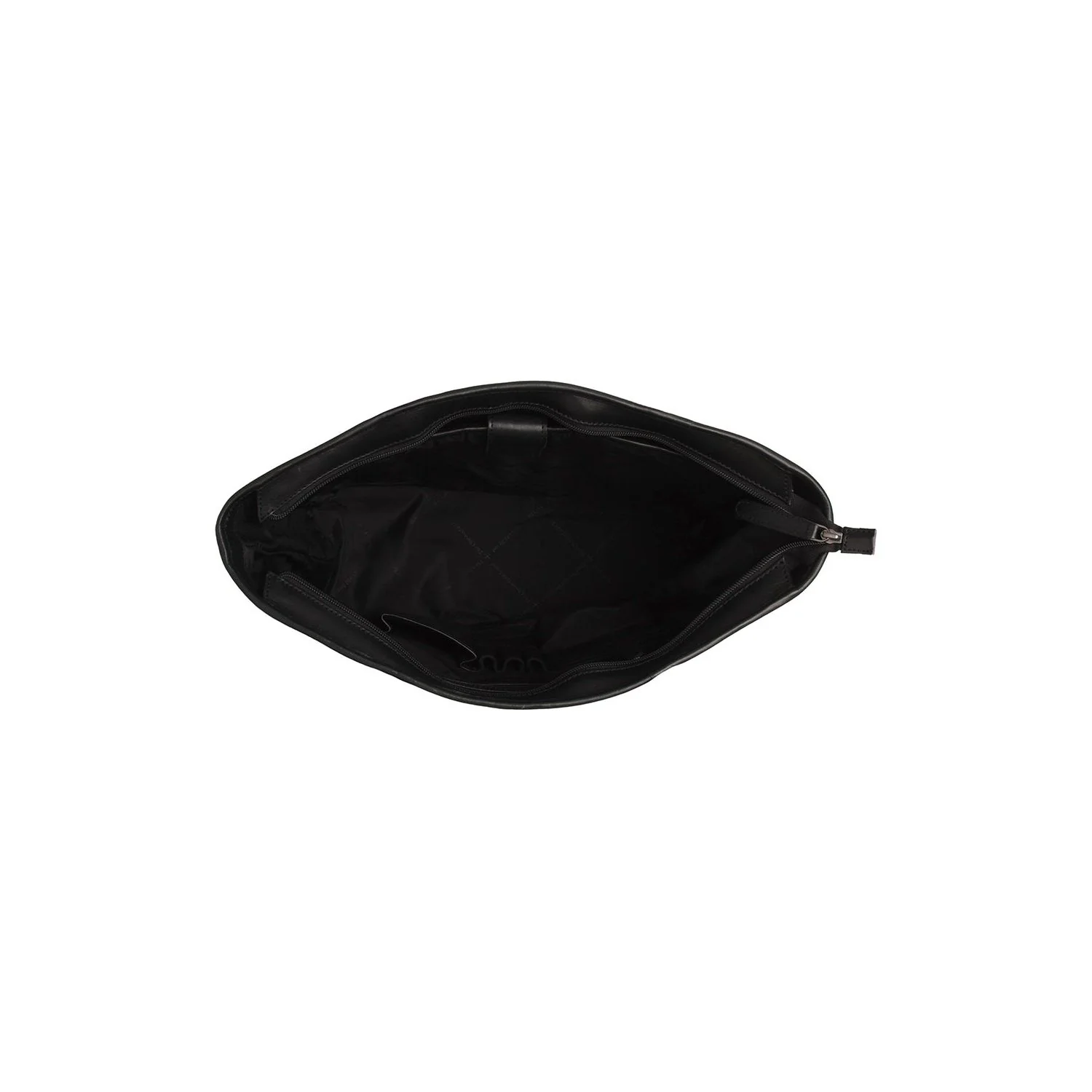 Leather Shopper Black Astano - Image 6