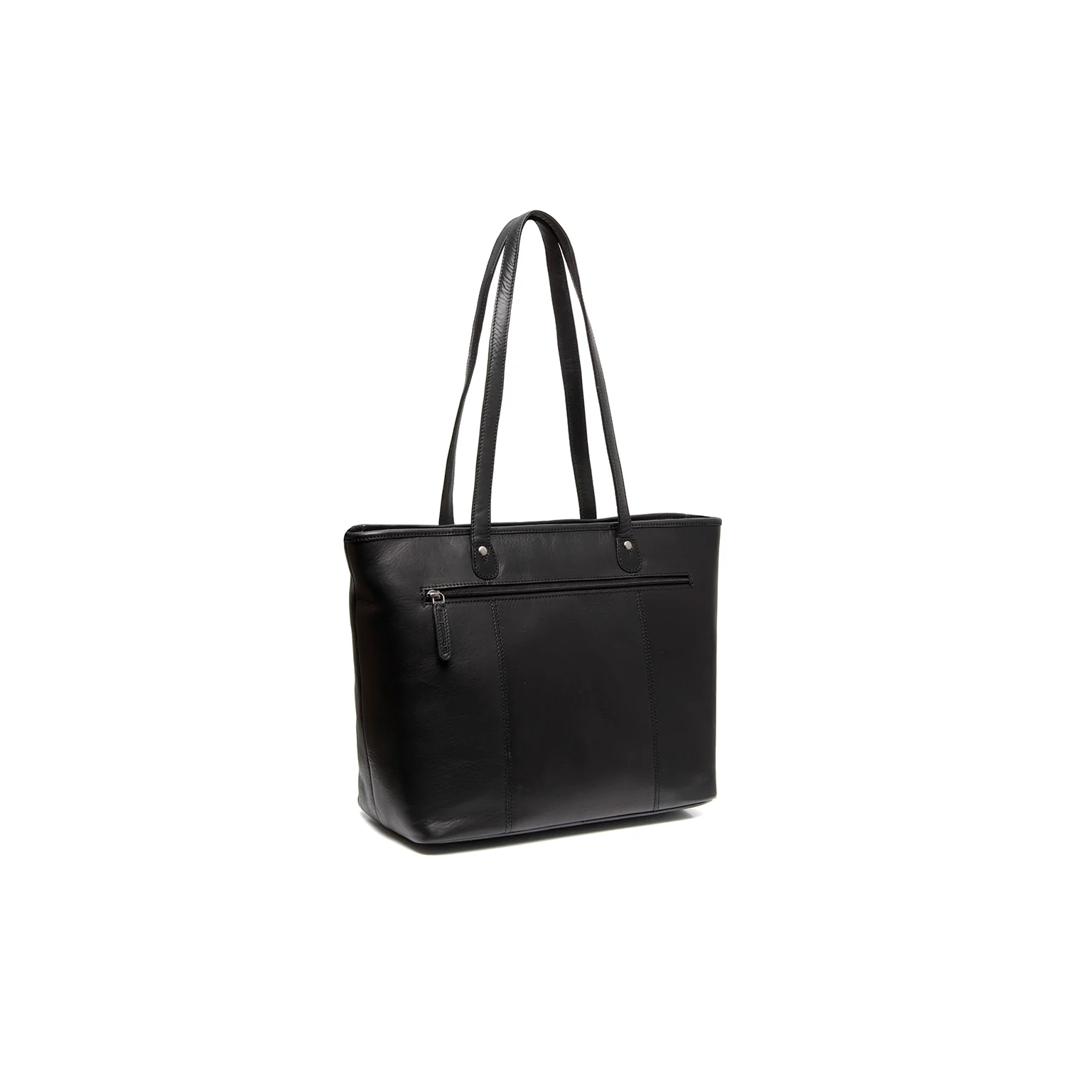 Leather Shopper Black Astano - Image 8