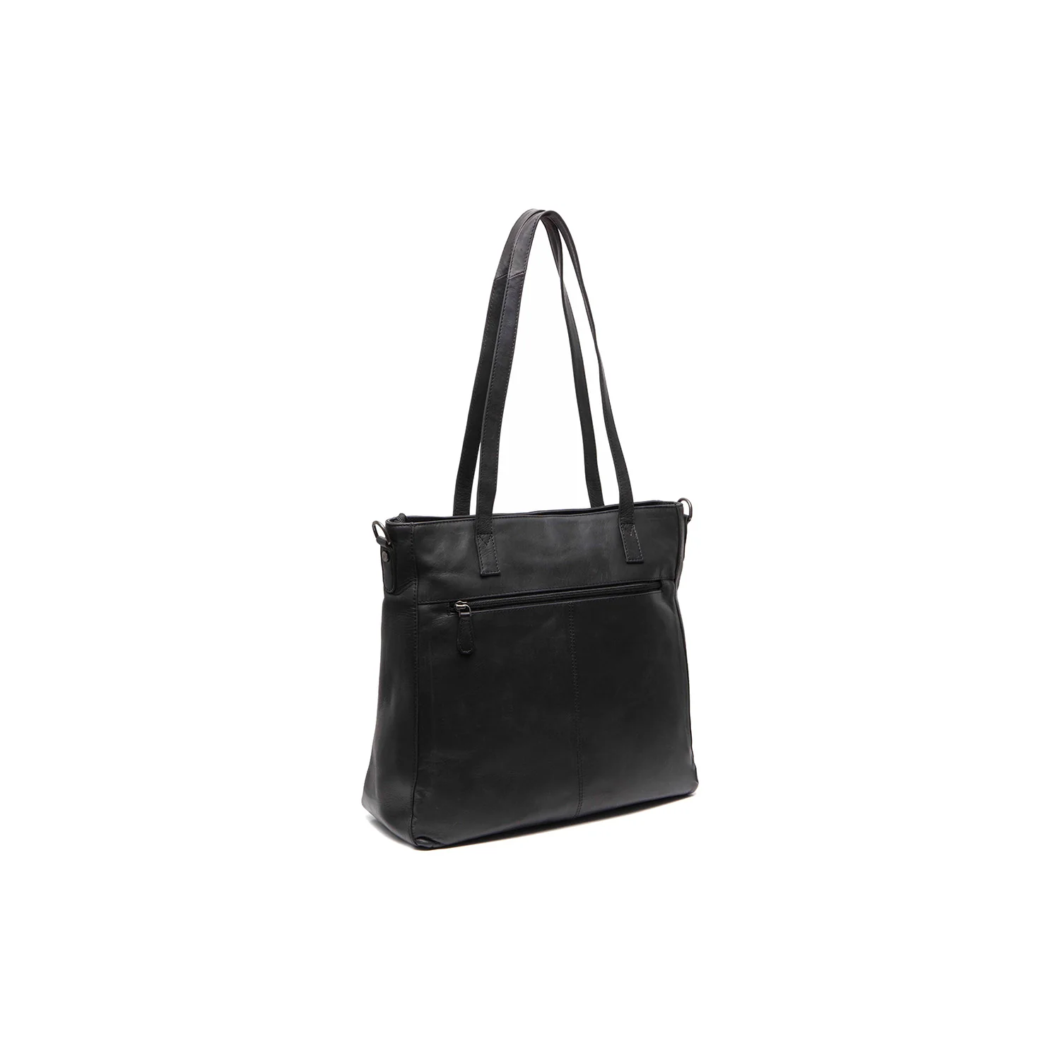 Leather Shopper Black Mosel - Image 6
