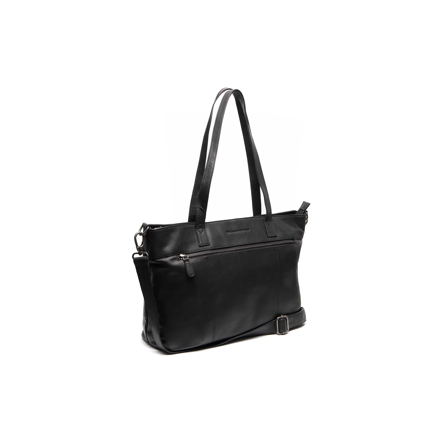 Leather Shopper Black Osira