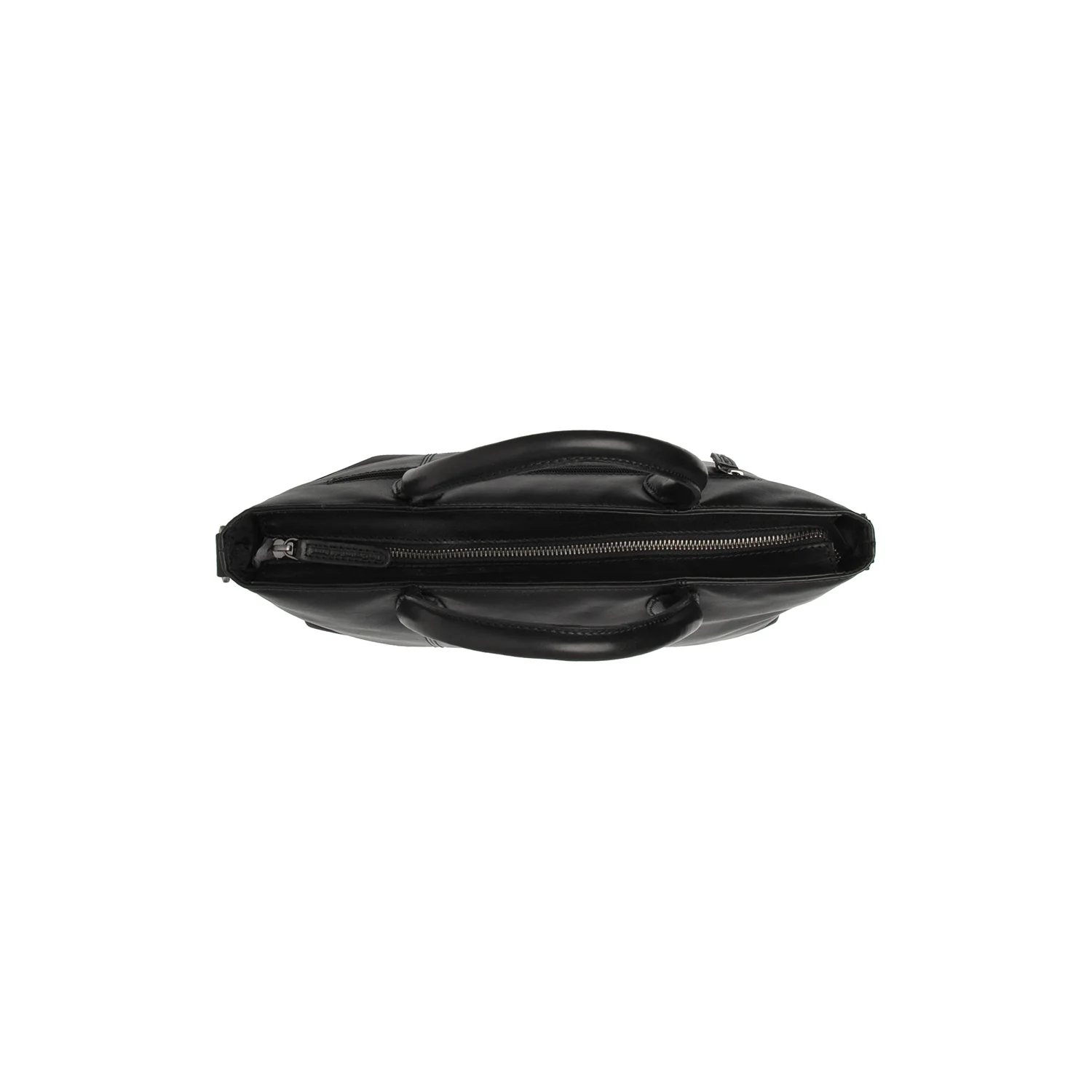 Leather Shopper Black Pergamino - Image 2
