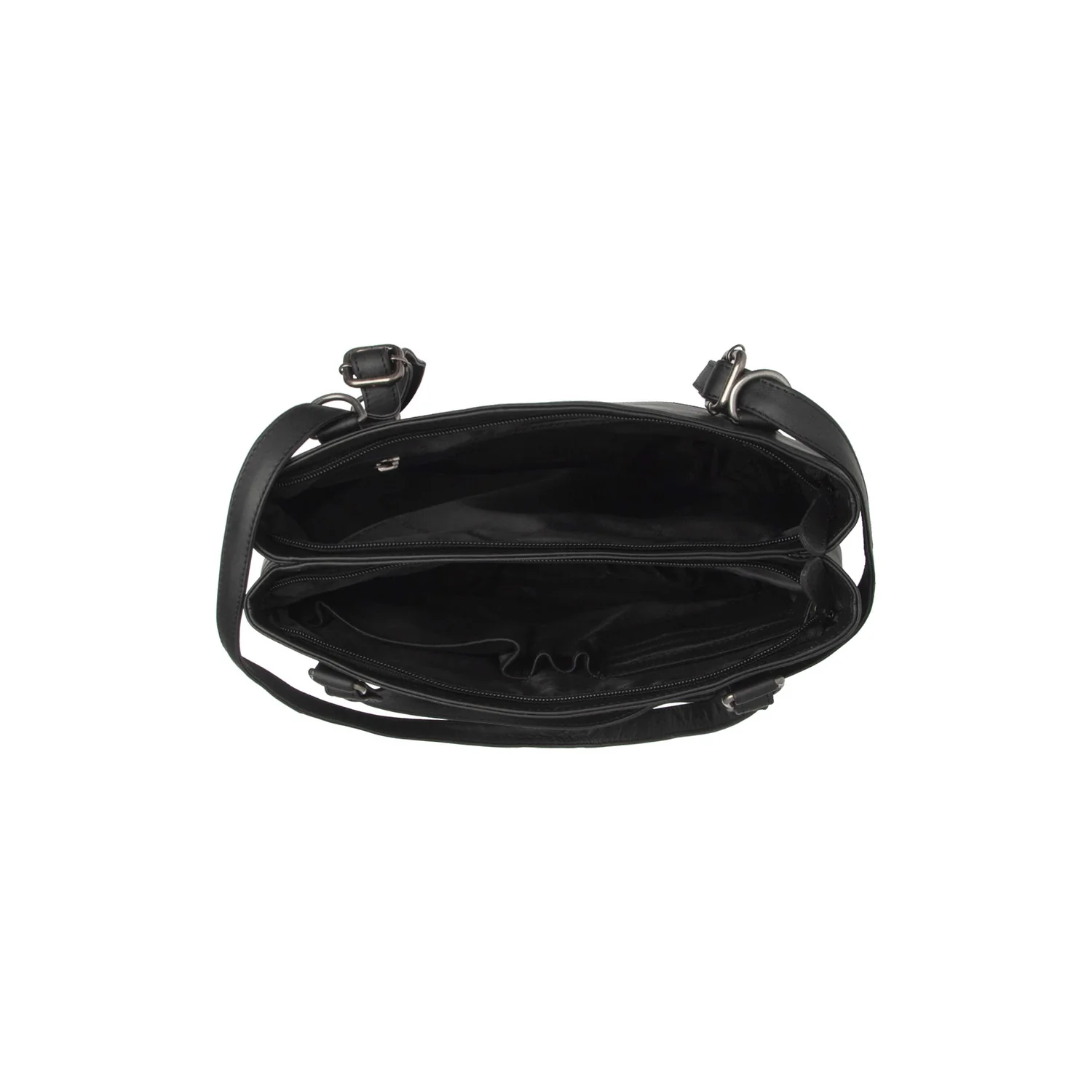 Leather Shopper Black Raynor - Image 3