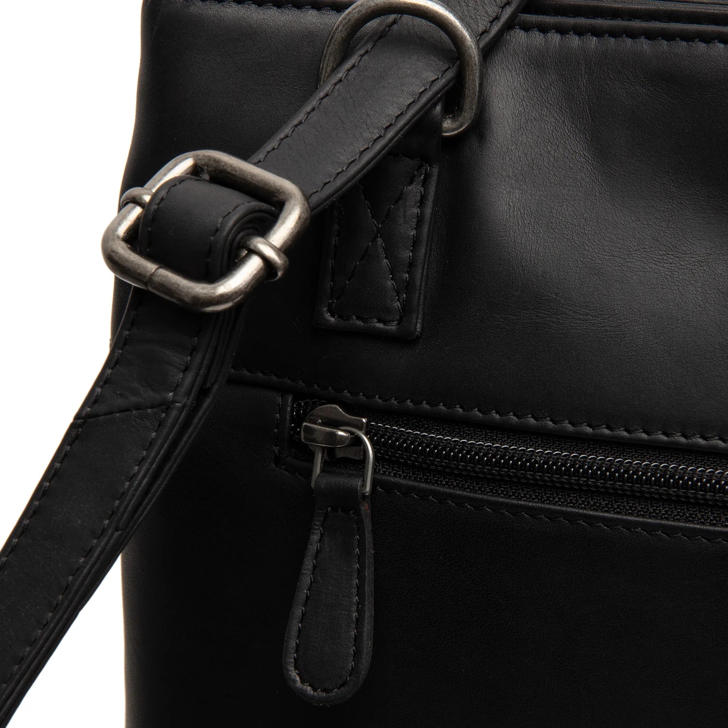 Leather Shopper Black Raynor - Image 4