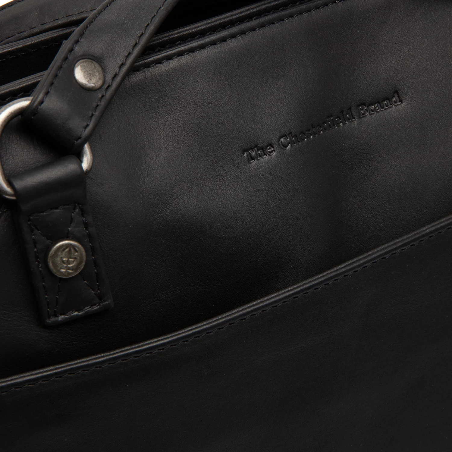 Leather Shopper Black Raynor - Image 5