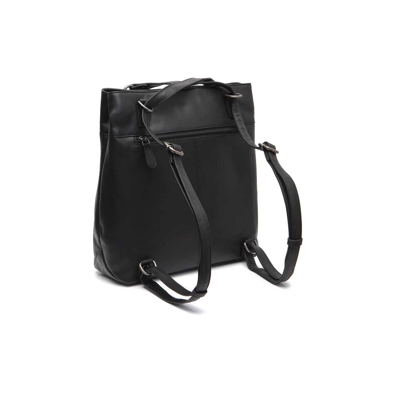 Leather Shopper Black Raynor - Image 7