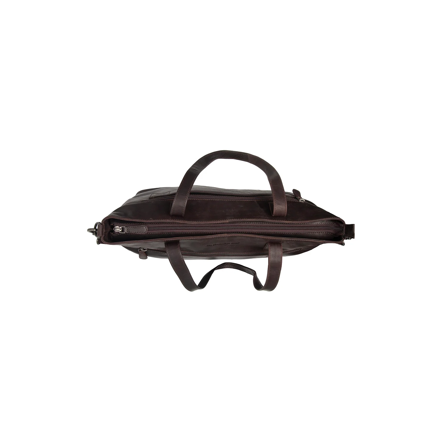 Leather Shopper Brown Osira - Image 4