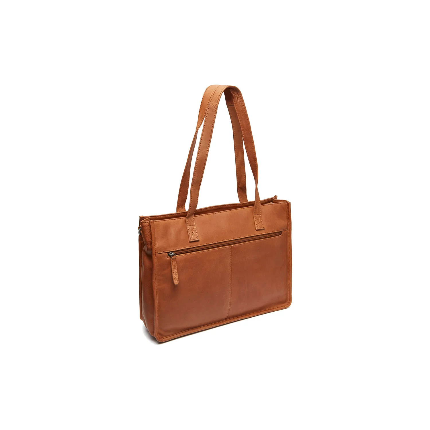 Leather Shopper Cognac Adana - Image 6