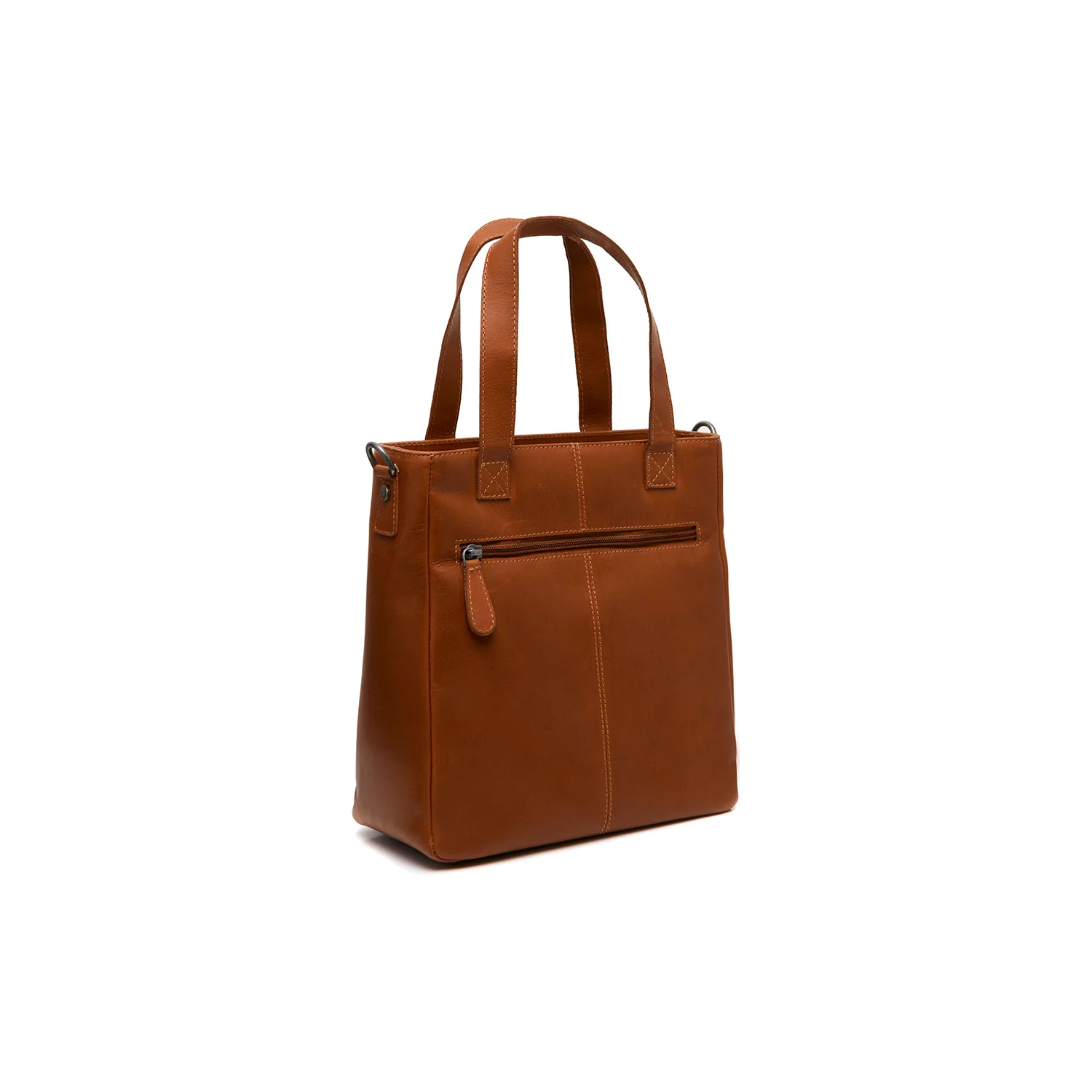 Leather Shopper Cognac Lingfield - Image 7