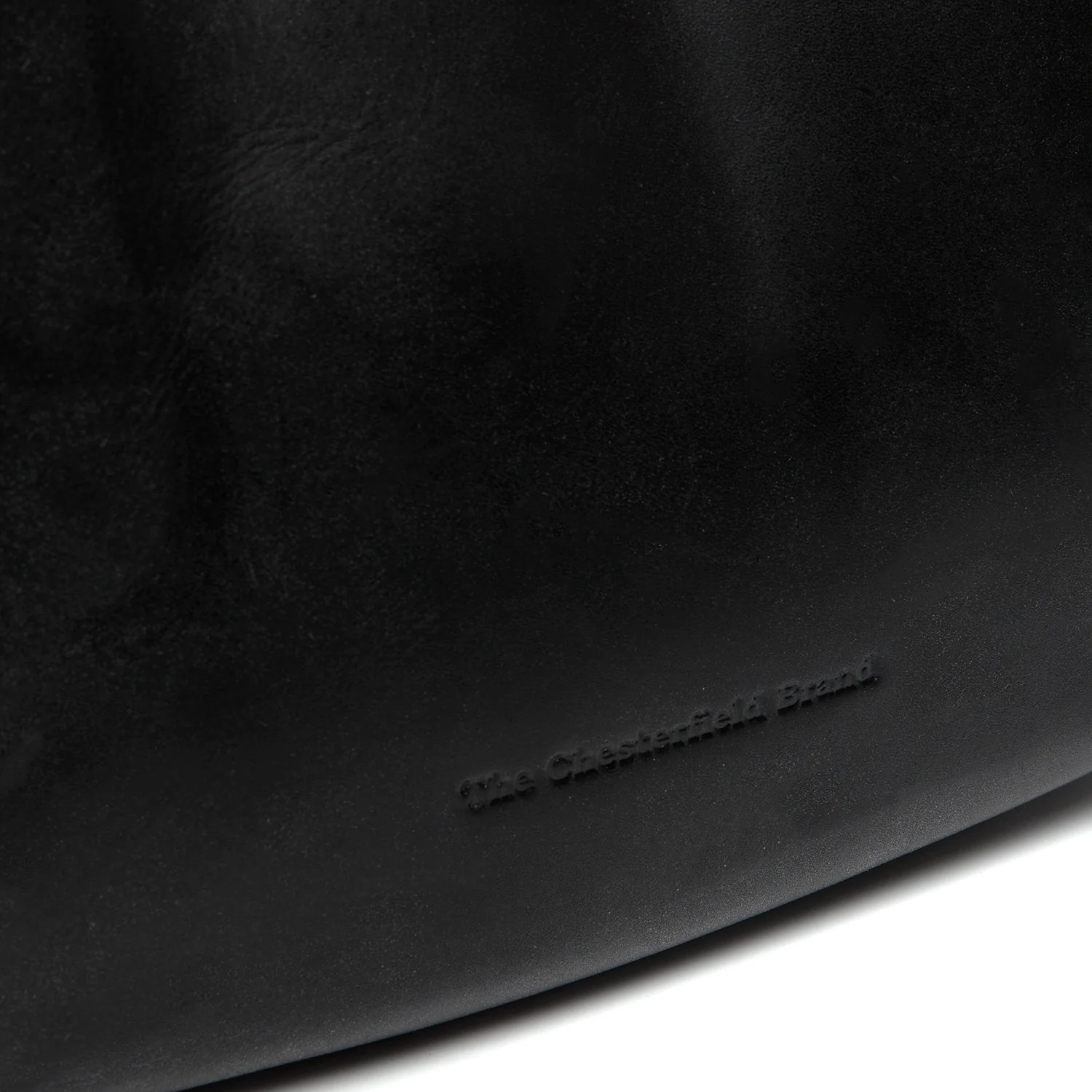 Leather Shoulder Bag Black Alexandria - Image 3