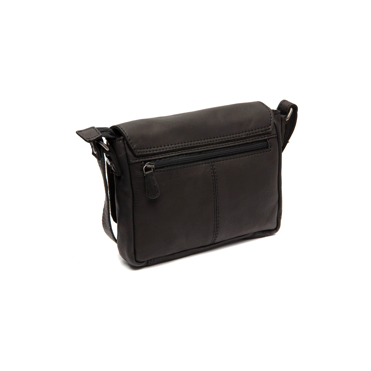 Leather Shoulder Bag Black Ann - Image 6