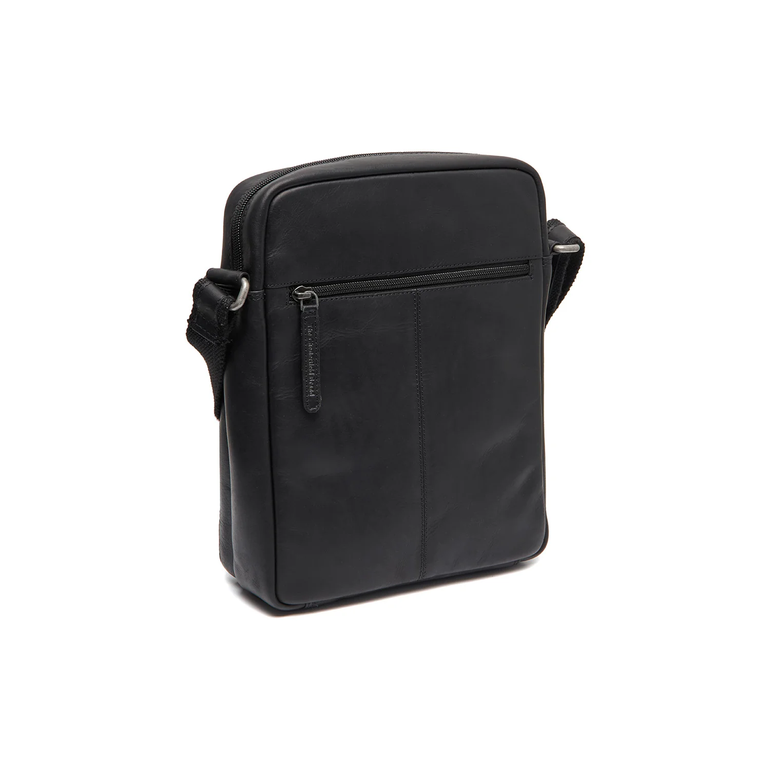 Leather Shoulder Bag Black Anzora - Image 7