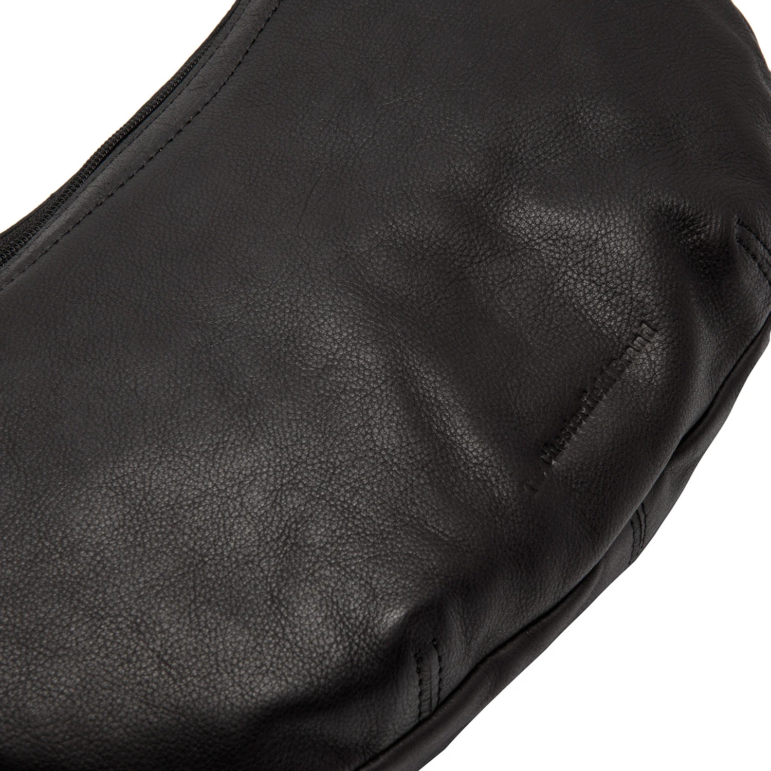 Leather Shoulder Bag Black Clarita - Image 2