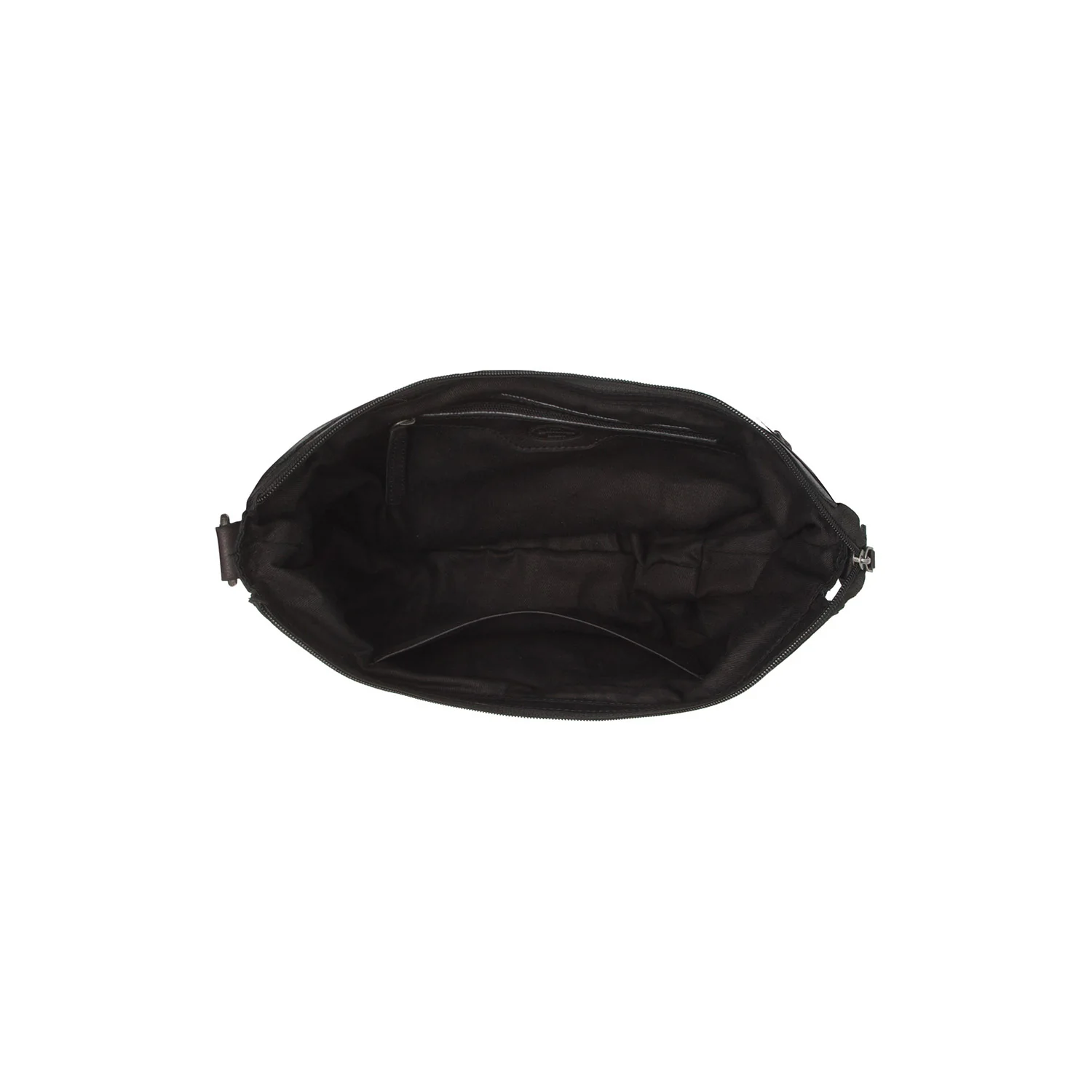 Leather Shoulder Bag Black Clarita - Image 4