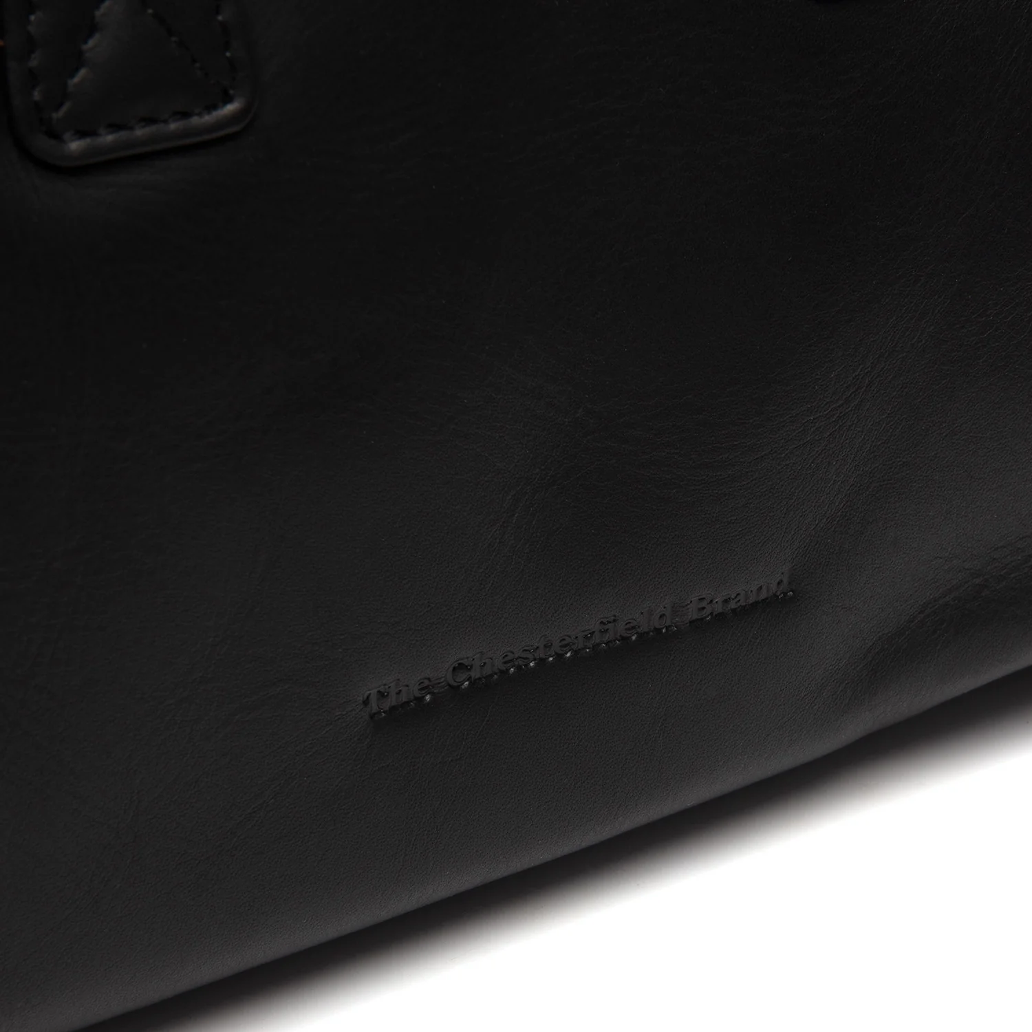Leather Shoulder Bag Black Dalford - Image 5