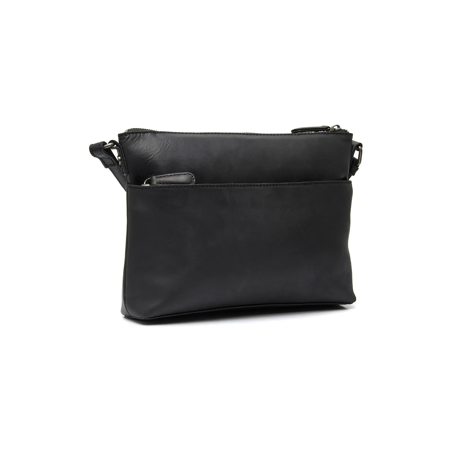Leather Shoulder Bag Black Durban - Image 6