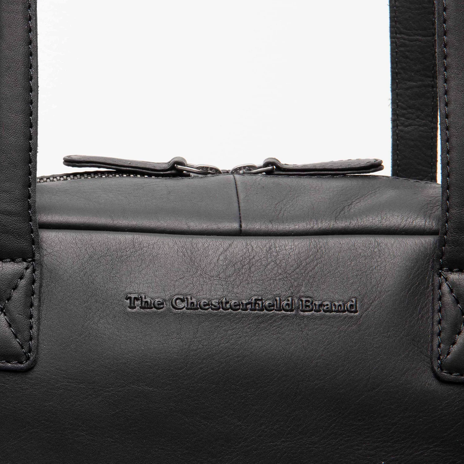 Leather Shoulder Bag Black Fenno - Image 2