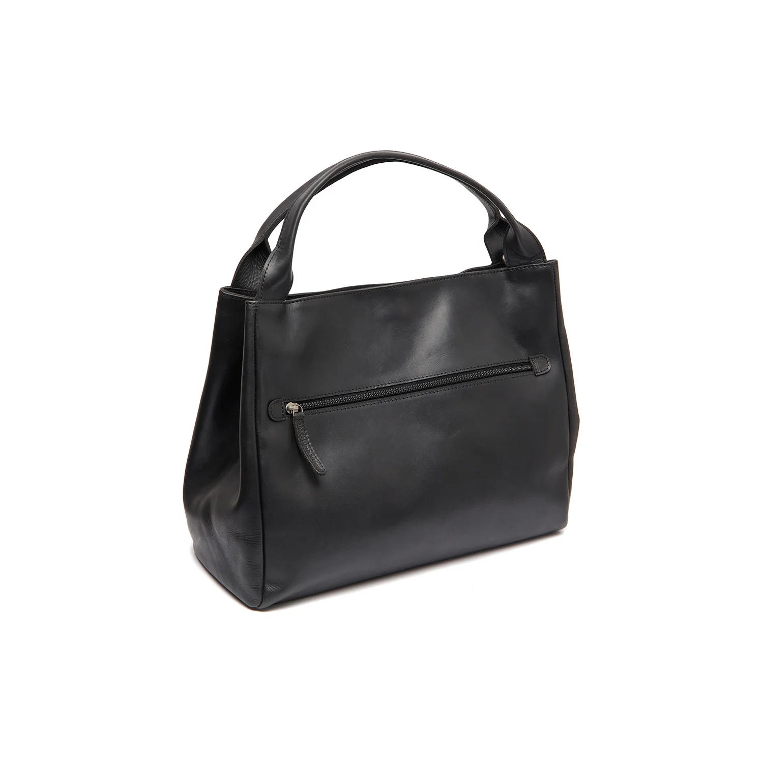 Leather Shoulder Bag Black Fioline - Image 6