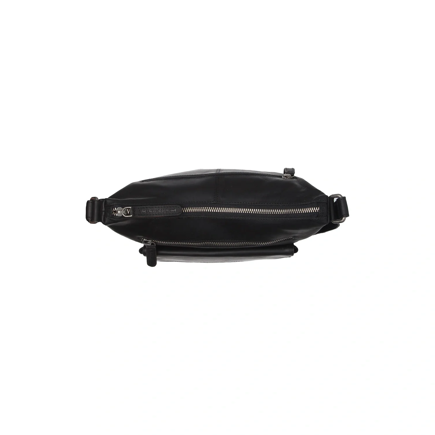 Leather Shoulder Bag Black Hailey - Image 4