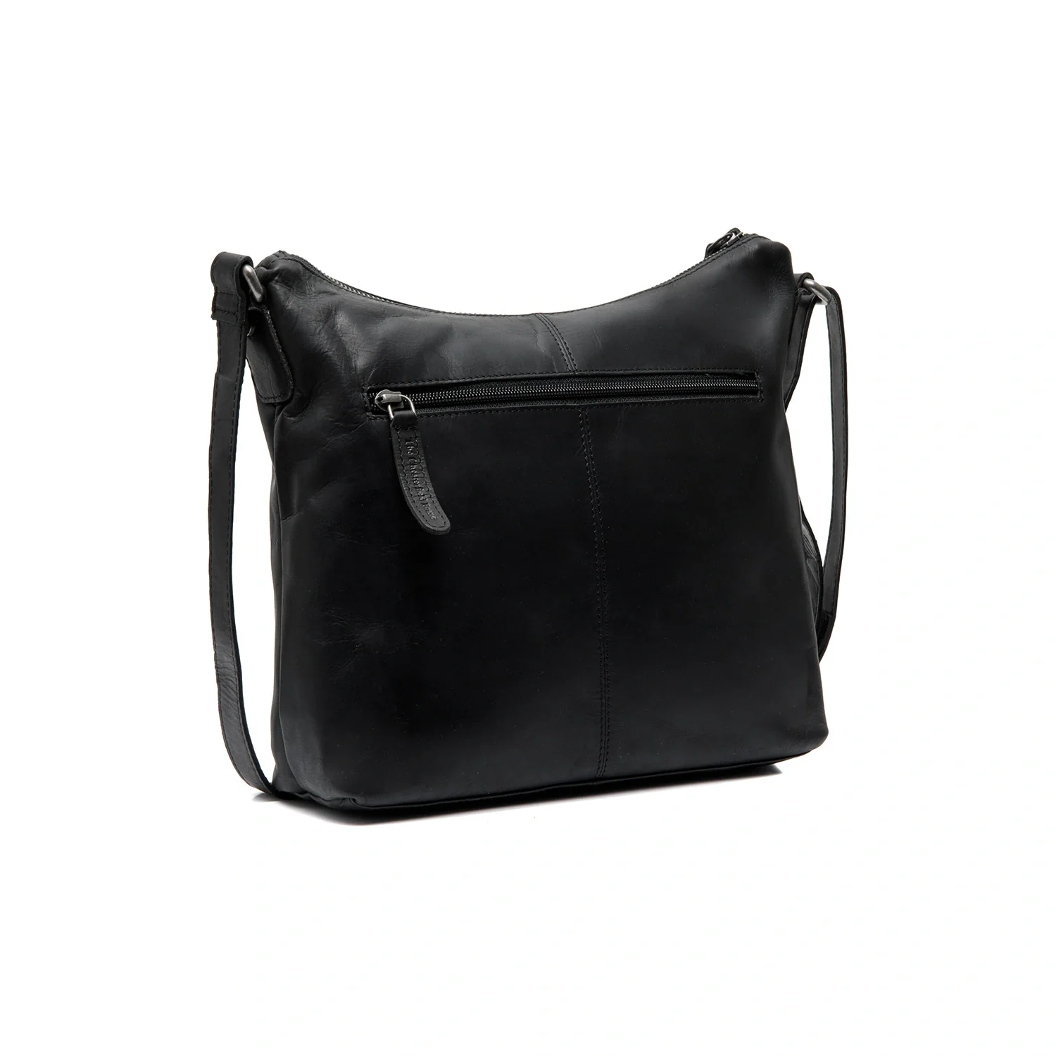 Leather Shoulder Bag Black Hailey - Image 6