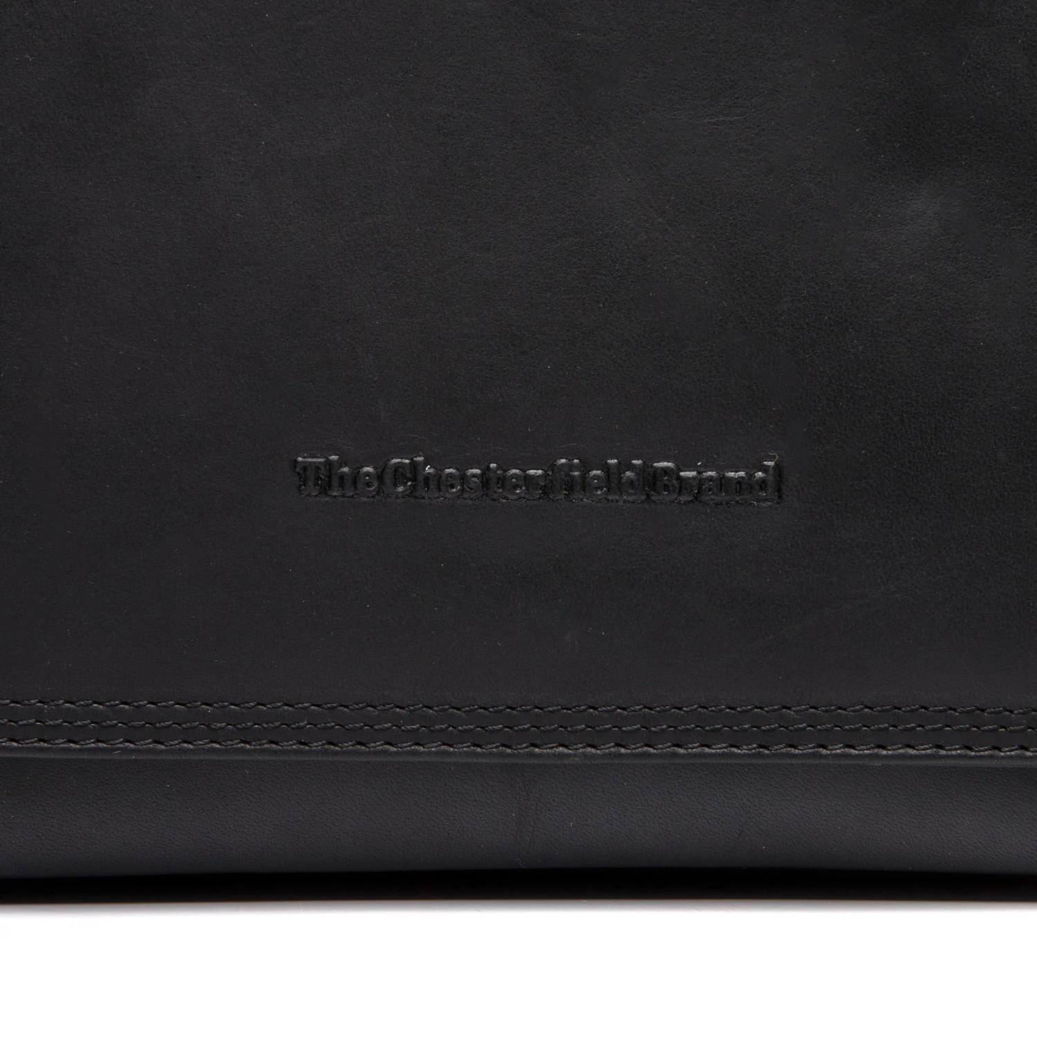 Leather Shoulder Bag Black Laverton - Image 2