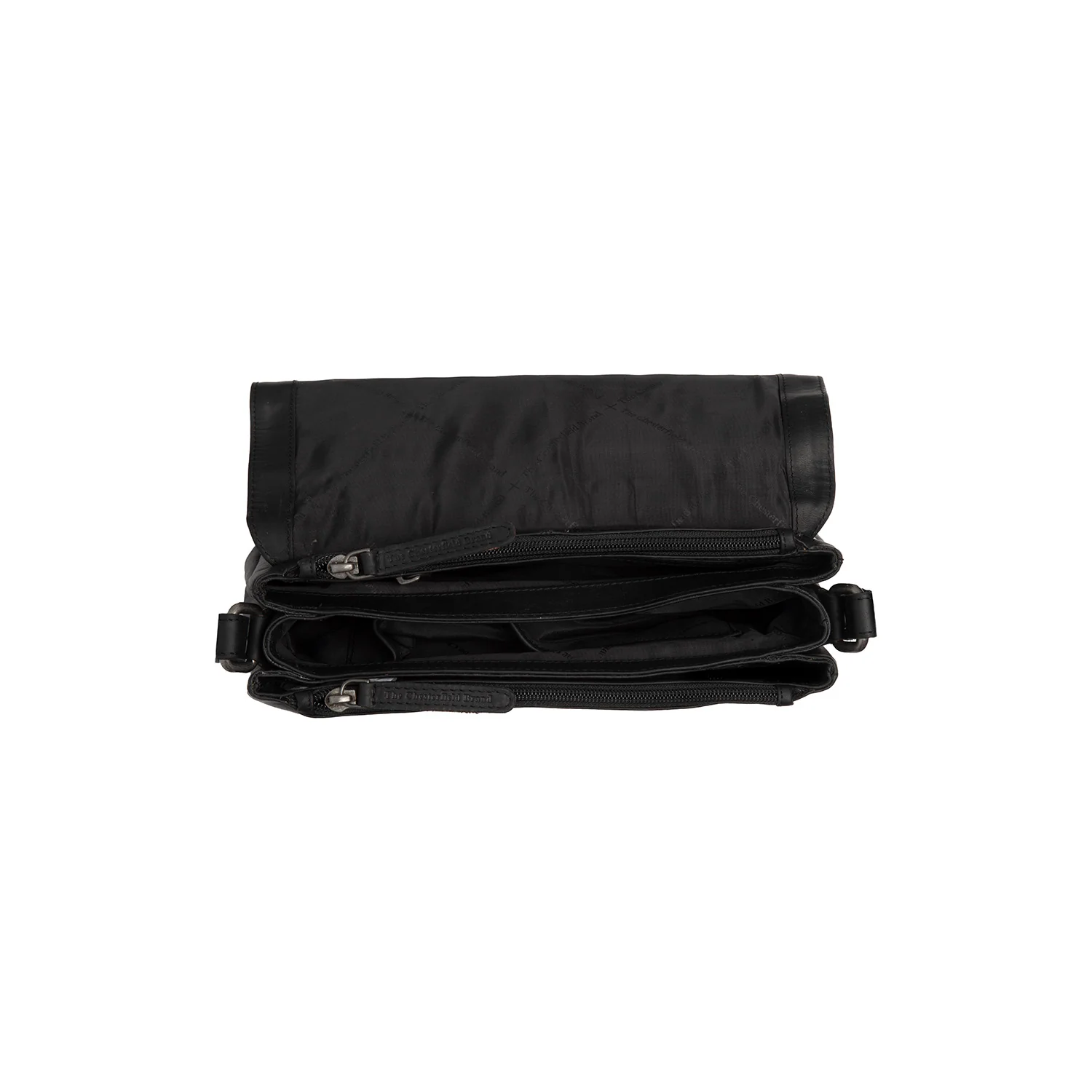 Leather Shoulder Bag Black Laverton - Image 4