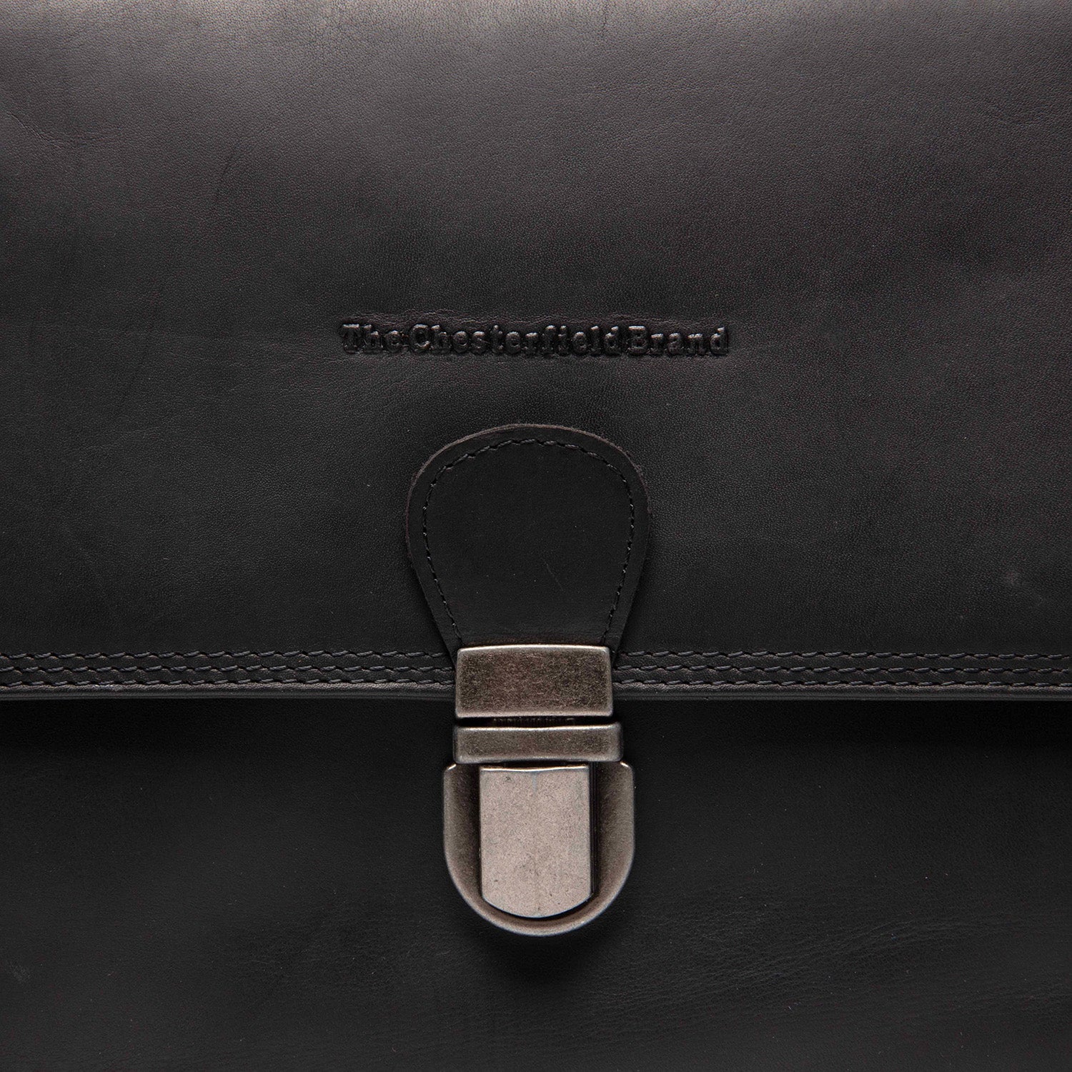 Leather Shoulder Bag Black Lunor - Image 2