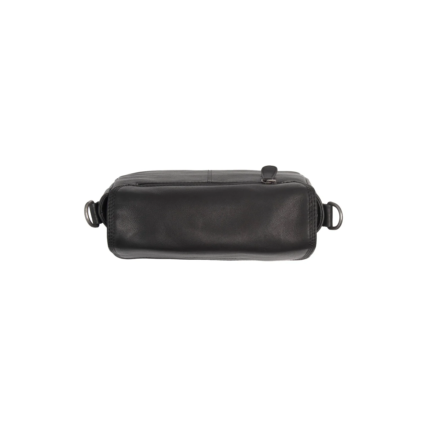 Leather Shoulder Bag Black Miloa - Image 6