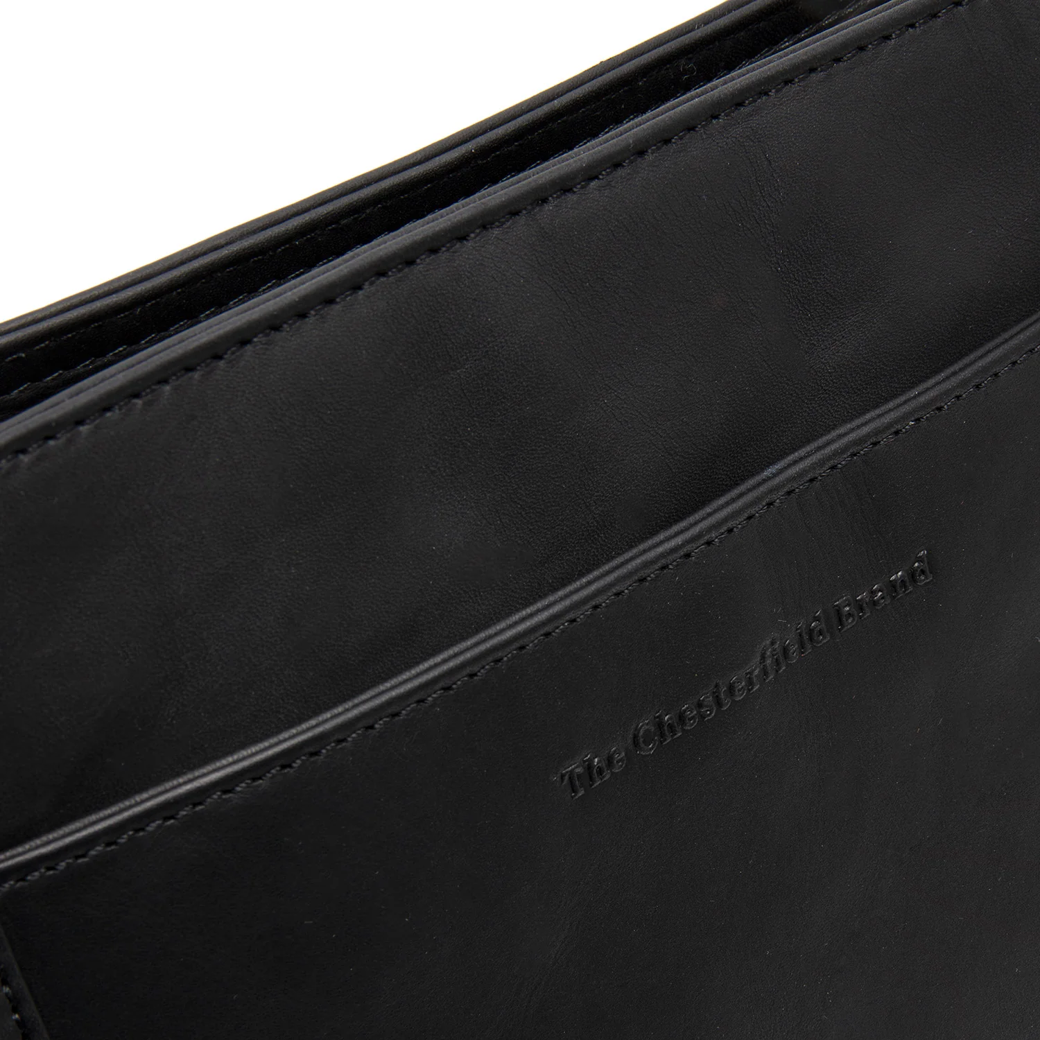 Leather Shoulder Bag Black Moore - Image 2