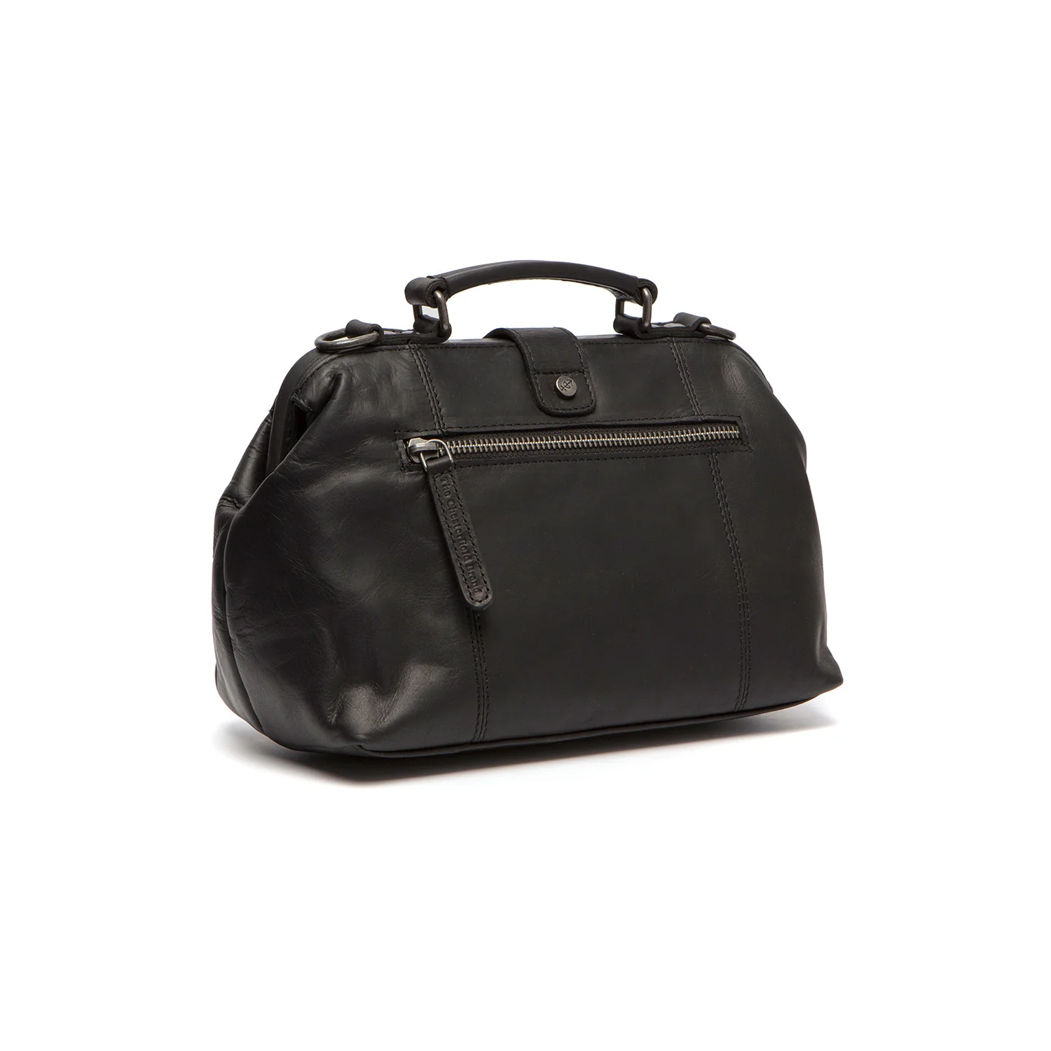 Leather Shoulder Bag Black Rachael - Image 5