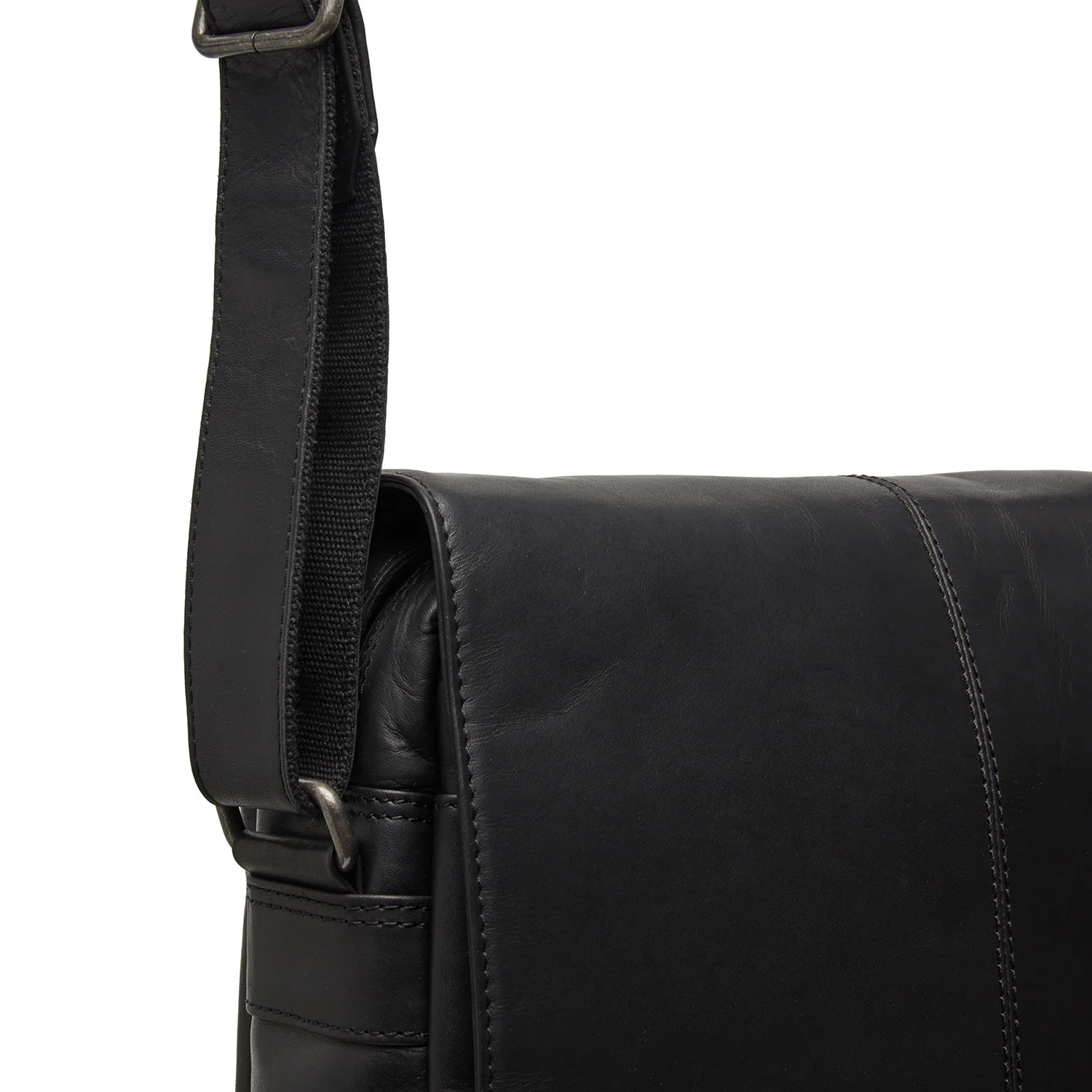 Leather Shoulder Bag Black Raphael - Image 3