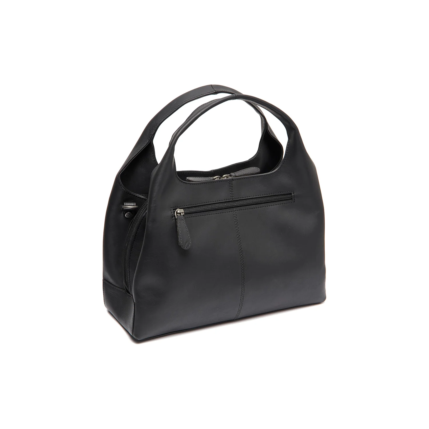 Leather Shoulder Bag Black Salina - Image 8