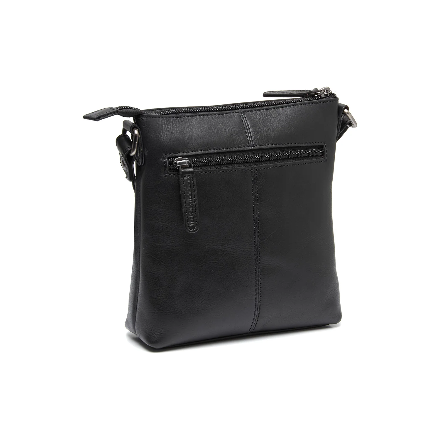 Leather Shoulder Bag Black Siena - Image 6