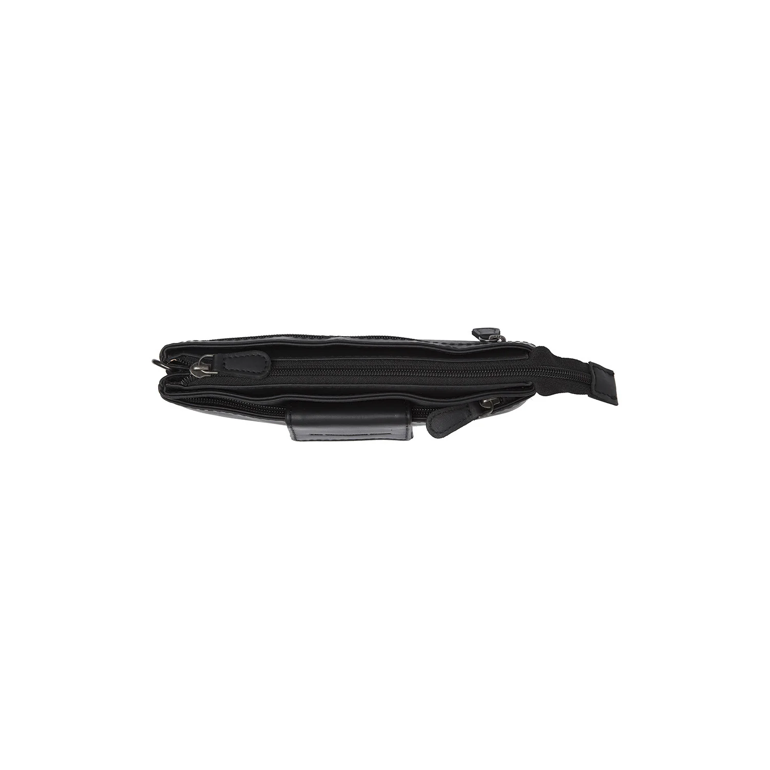 Leather Shoulder Bag Black Thompson - Image 4
