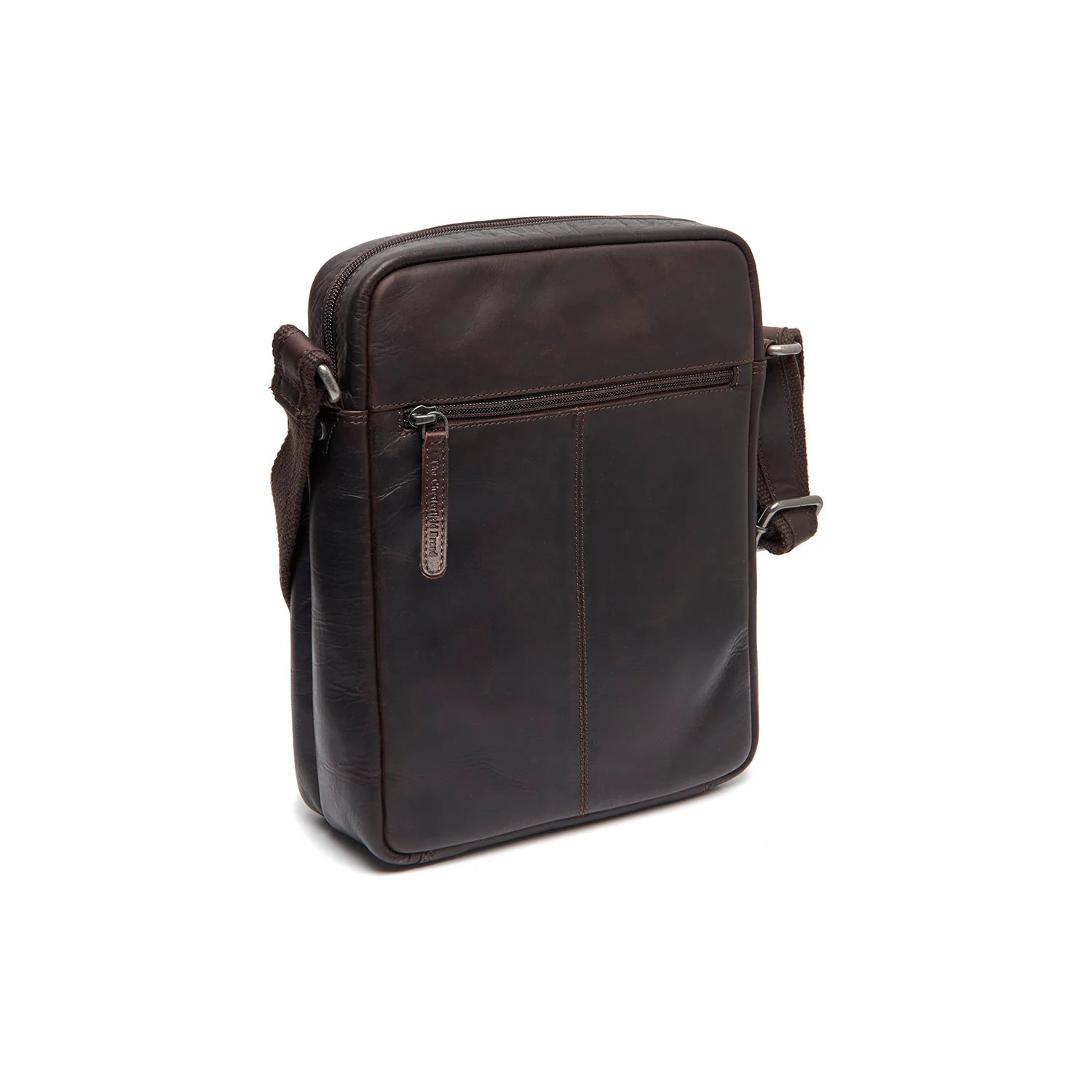 Leather Shoulder Bag Brown Anzora - Image 7