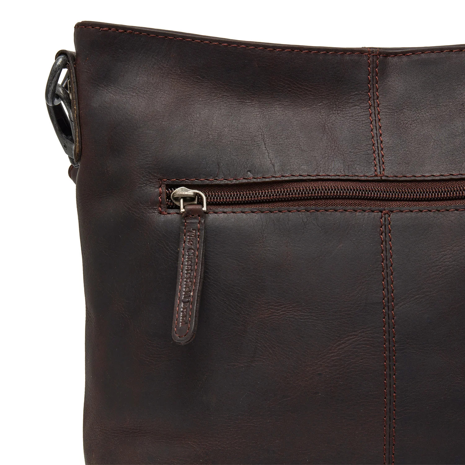 Leather Shoulder Bag Brown Jen - Image 4