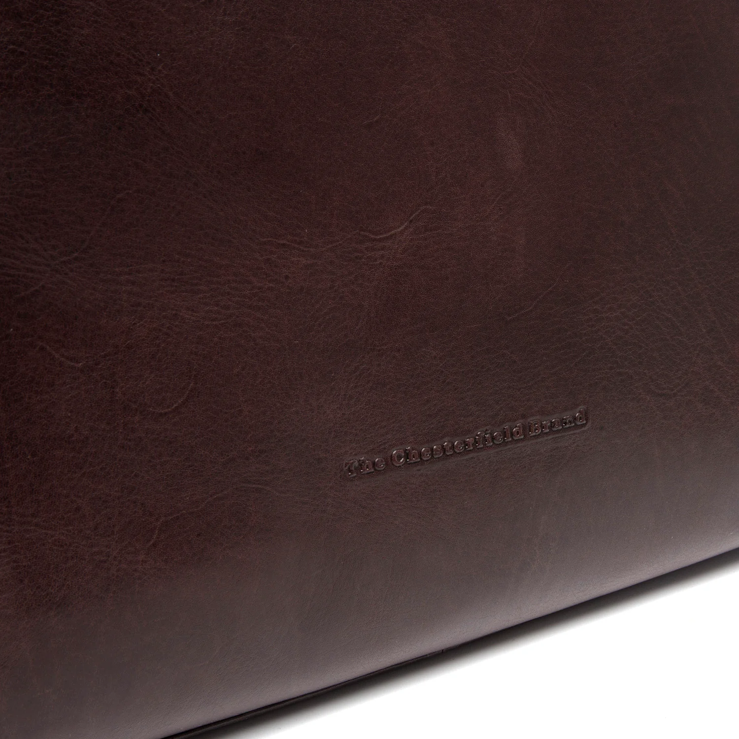 Leather Shoulder Bag Brown Letizia - Image 6