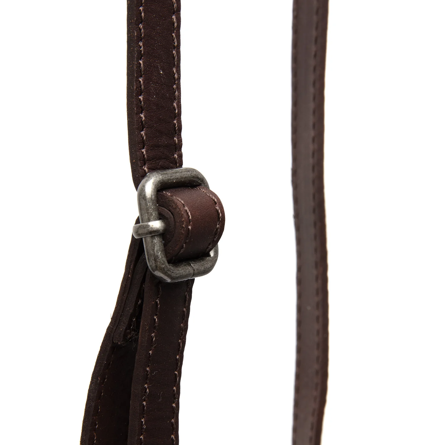 Leather Phone Pouch Brown Nebra - Image 5