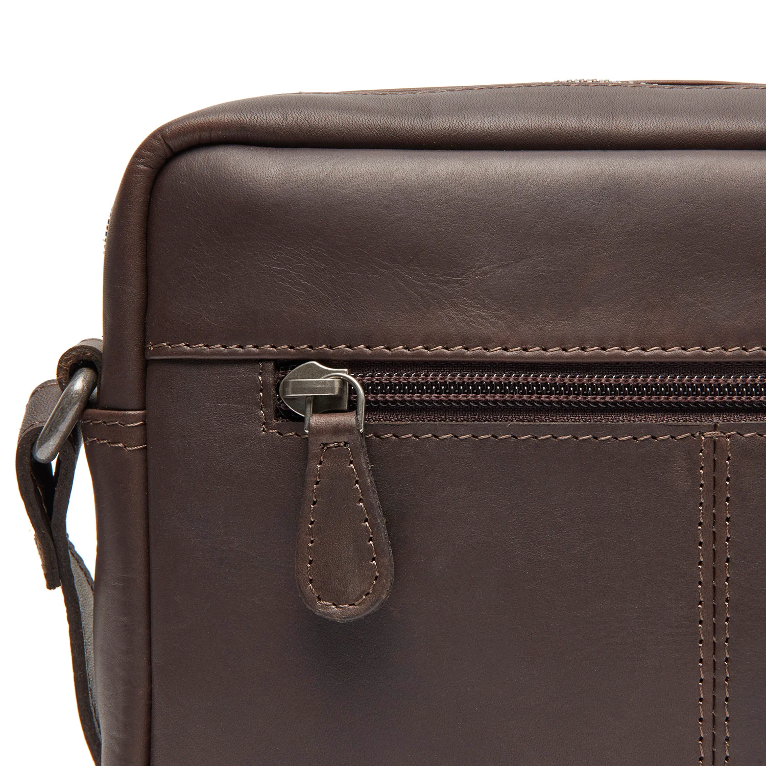 Leather Shoulder Bag Brown Westmere - Image 5