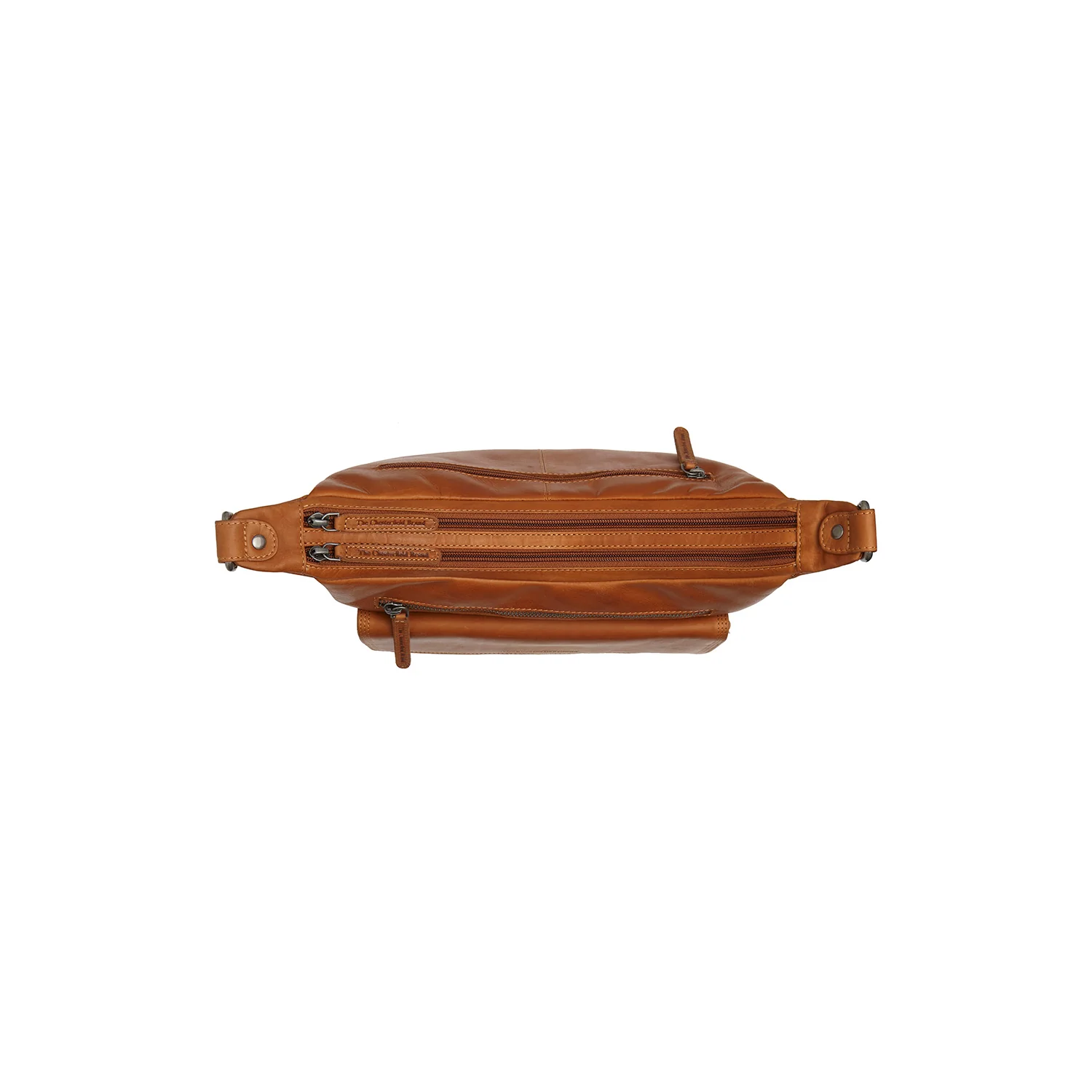 Leather Shoulder Bag Cognac Bryson - Image 3