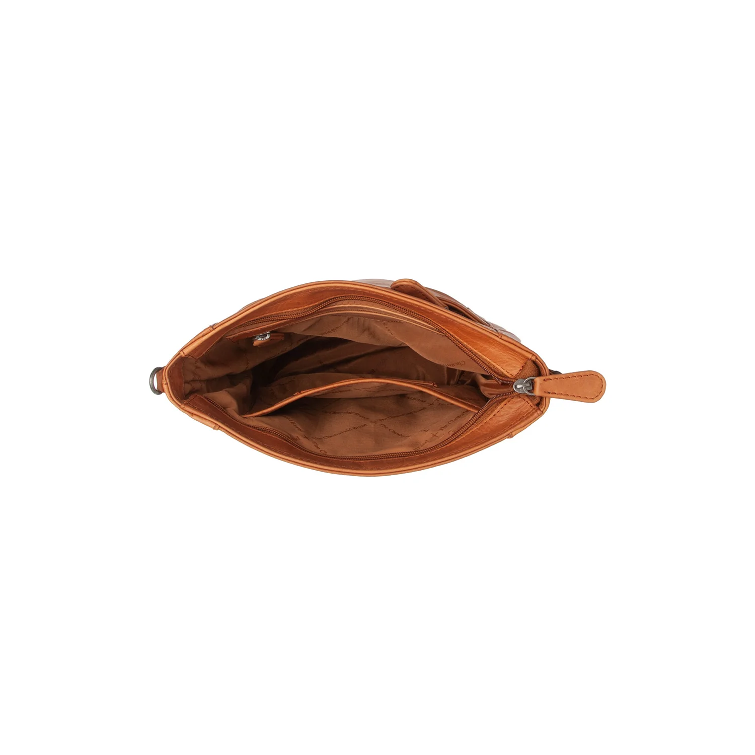 Leather Shoulder Bag Cognac Moore - Image 4