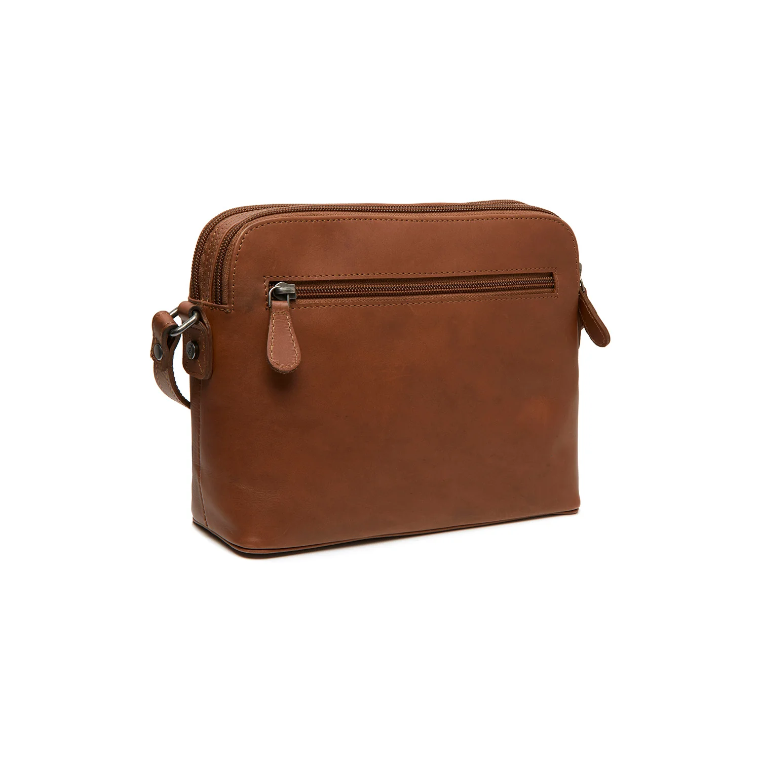Leather Shoulder Bag Cognac Nebraska - Image 9