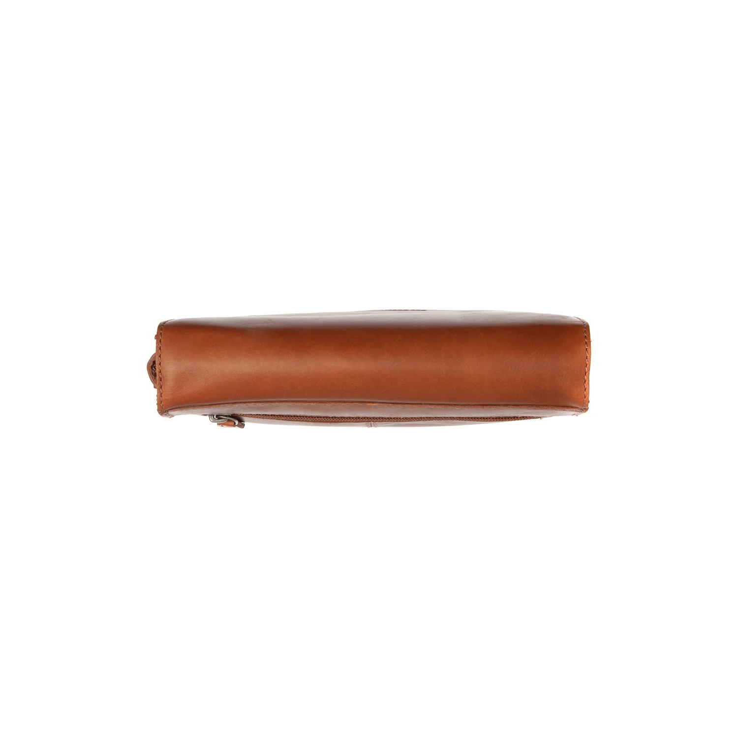 Leather Shoulder Bag Cognac Osuna - Image 7