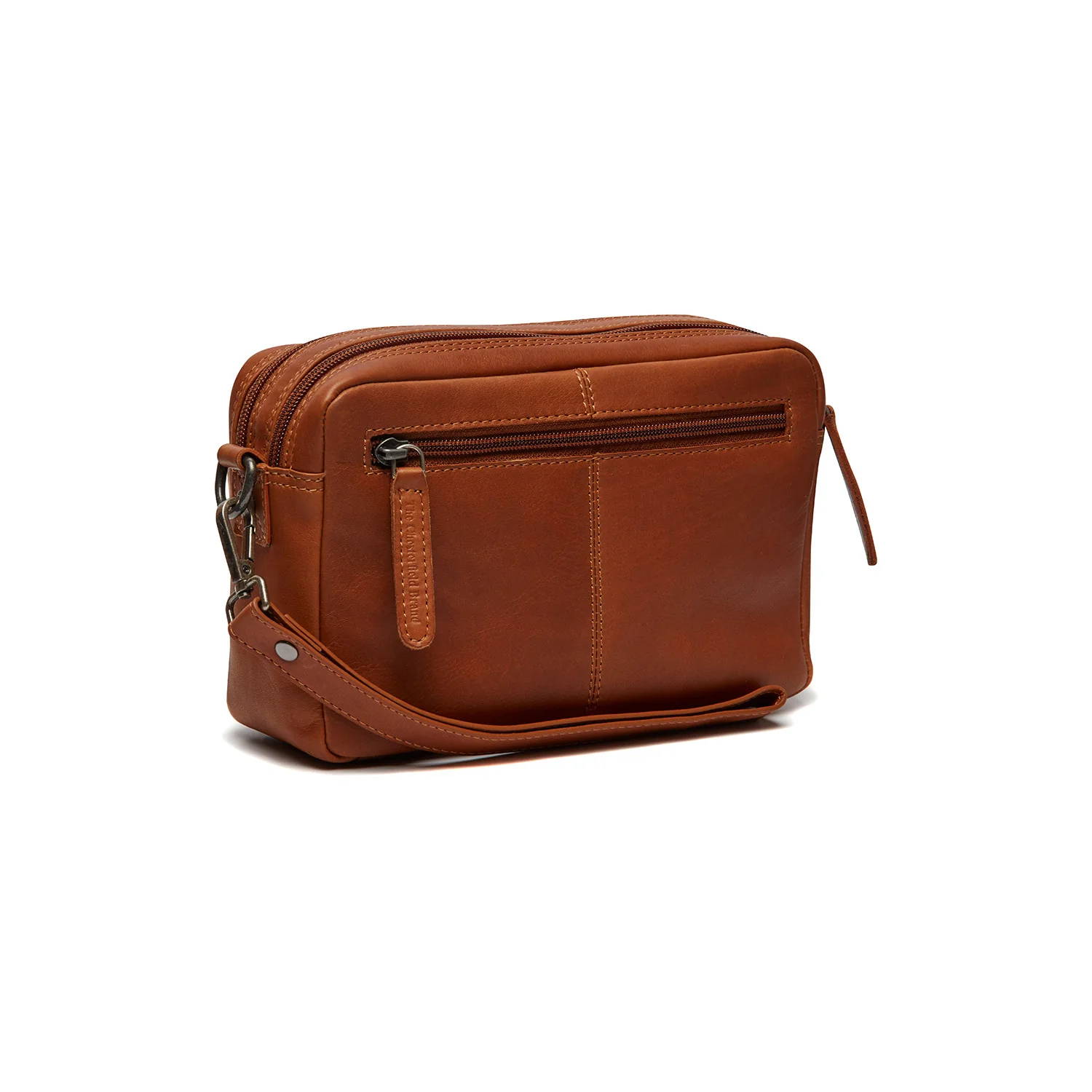 Leather Shoulder Bag Cognac Samui - Image 7
