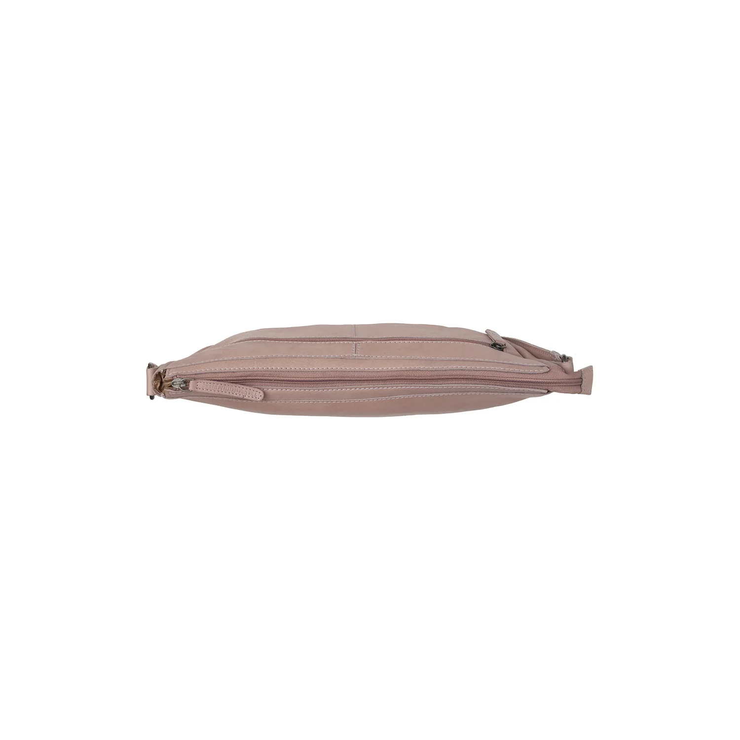 Leather Shoulder Bag Lavender Lilac Clarita - Image 3